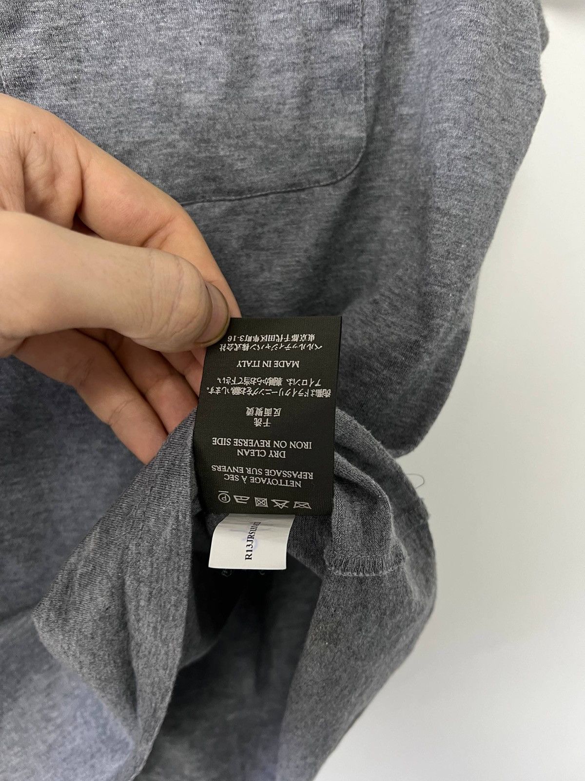 Berluti Vintage Authentic Betluti Paris Basic T shirt Gray Luxury M Size US M / EU 48-50 / 2 - 14 Thumbnail