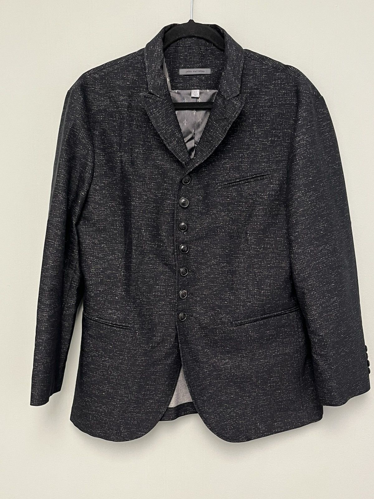 John Varvatos Textured Multibutton jacket 52 Size US L / EU 52-54 / 3 - 7 Thumbnail