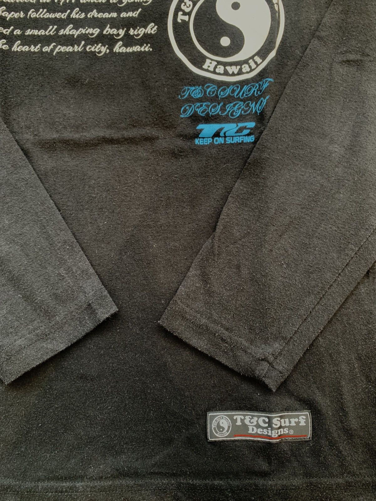 Japanese Brand 2000s japanese archive t&c y2k longsleeve tee Size US XS / EU 42 / 0 - 4 Thumbnail