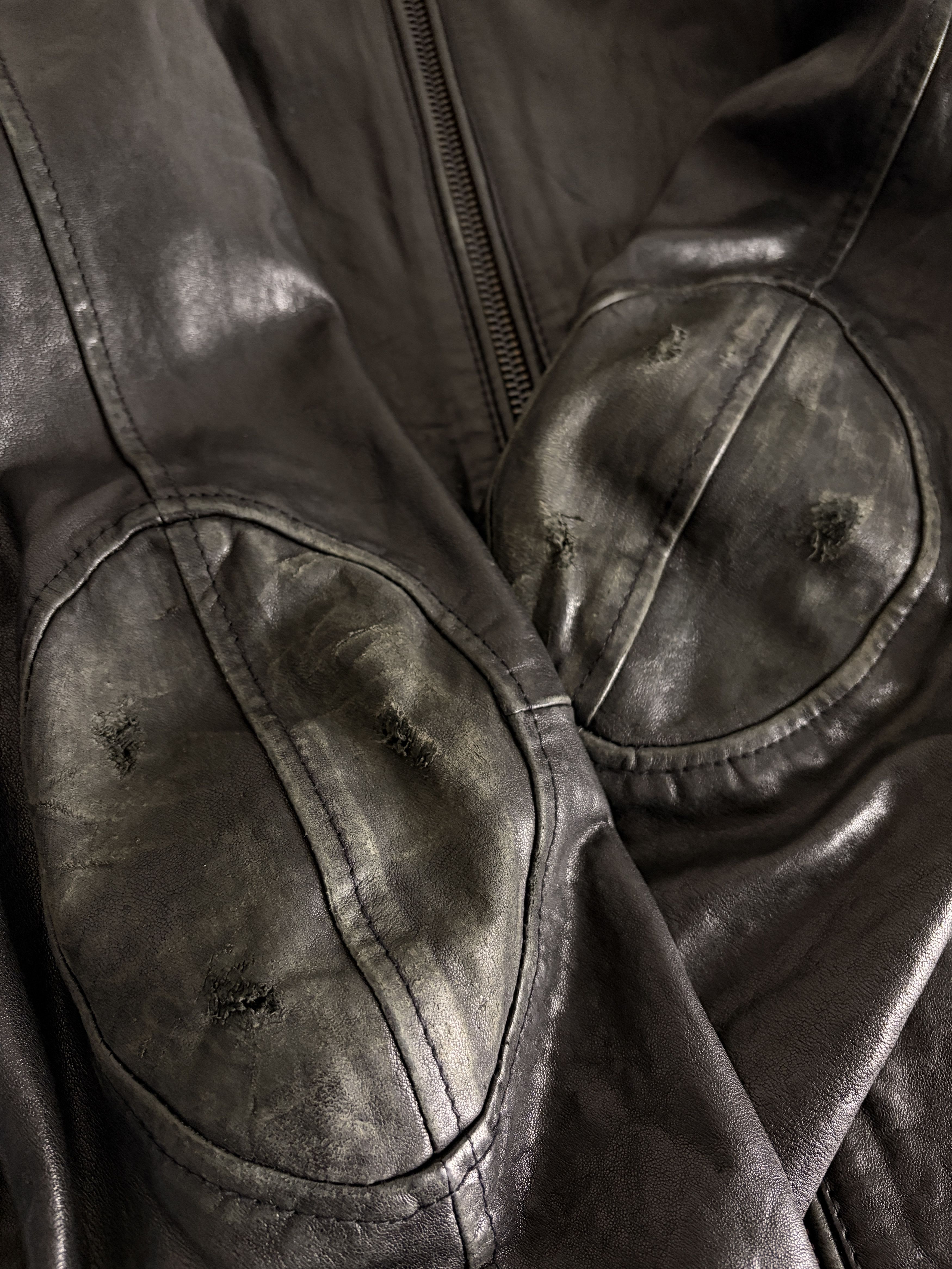 Diesel Vintage Diesel Sheepskin Leather Jacket Size US S / EU 44-46 / 1 - 6 Thumbnail