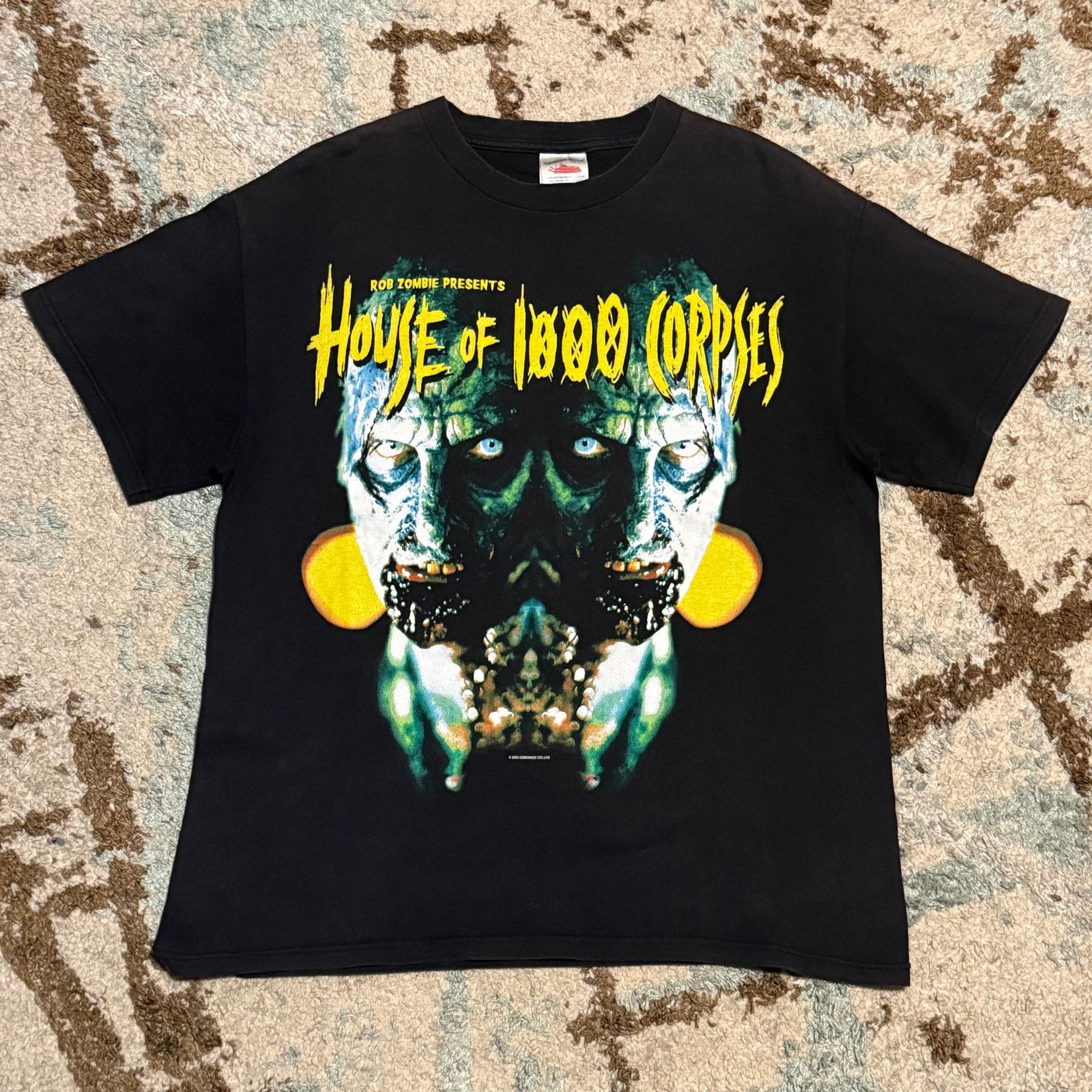 Band Tees × Vintage Vintage 2002 House of 1000 Corpses Shirt Large Rob Zombie Size US L / EU 52-54 / 3 - 1 Thumbnail