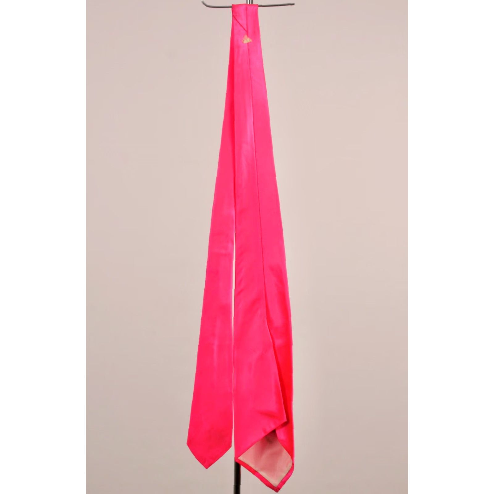Vintage VTG 1940s Hand Painted Neon Pink & Green Leaf Necktie - Men’s Tie, 40s, Vintage, 49" Length, 4.25" Width, Original Condition Size ONE SIZE - 6 Thumbnail
