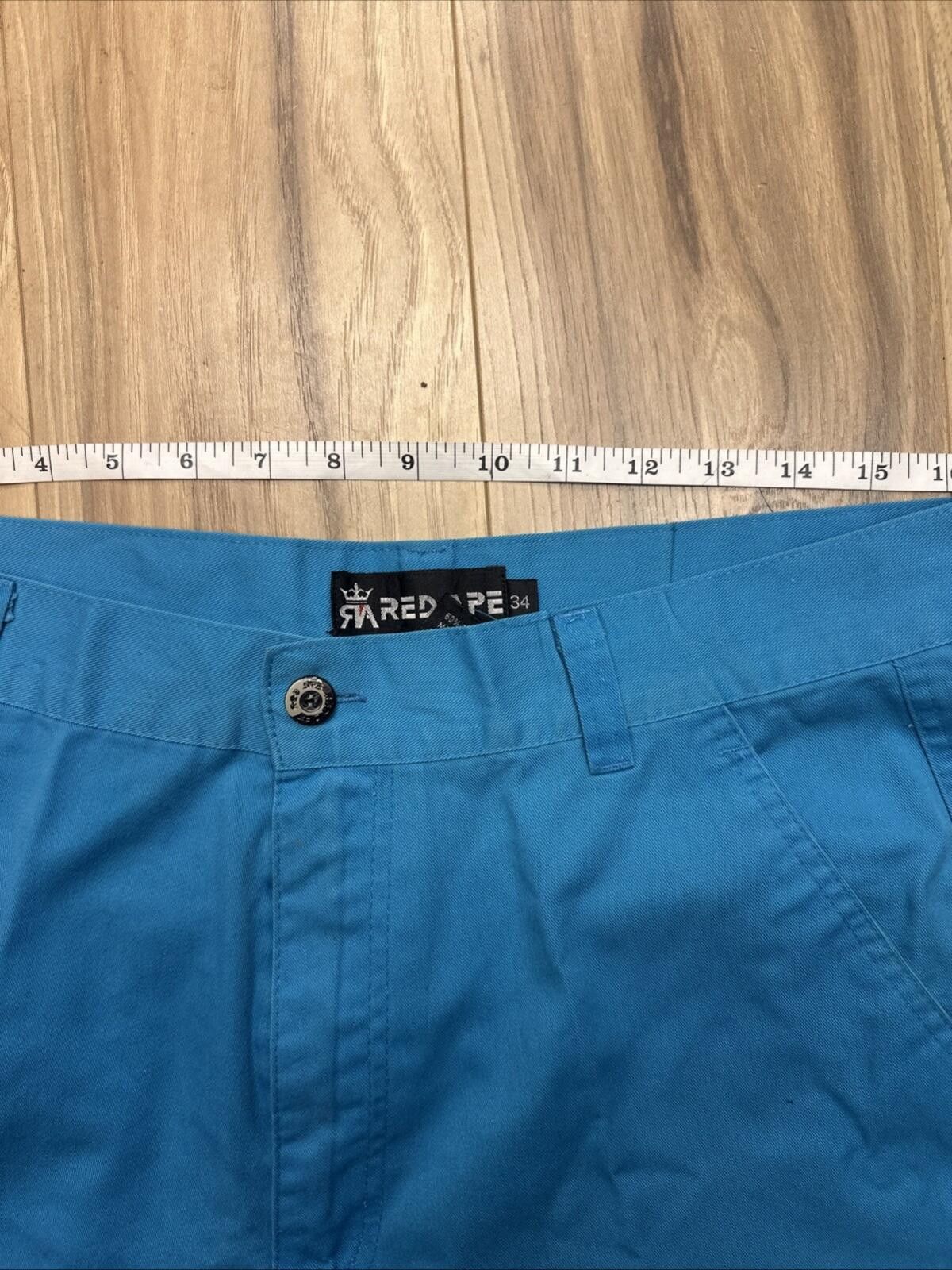 Other Red Ape Light Blue Cargo Shorts Size 34 Size US 34 / EU 50 - 4 Thumbnail