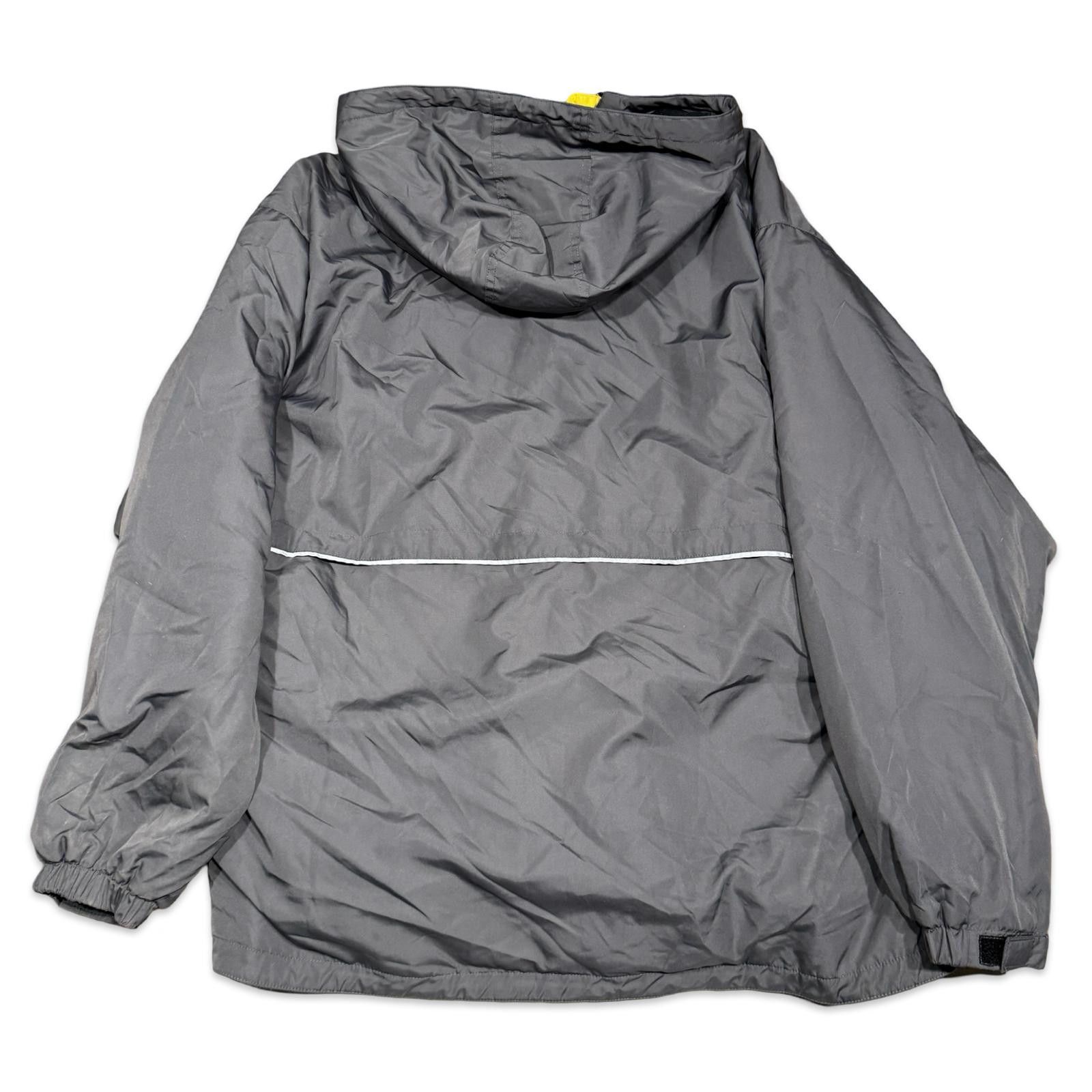 Champion Champion Windbreaker Gray Pullover Inner Fleece Jacket Size US XL / EU 56 / 4 - 2 Thumbnail
