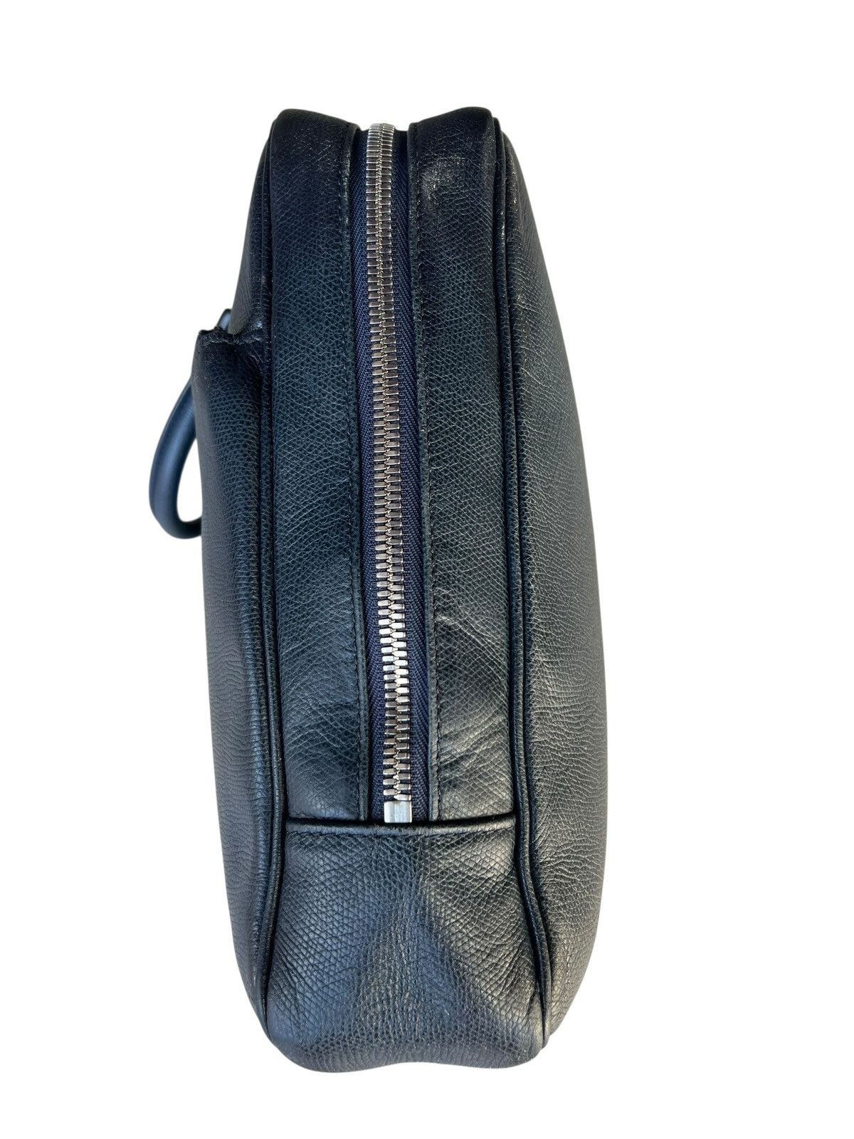 Valextra Avietta Briefcase Valextra Scratches Patina Leather Bag Size ONE SIZE - 10 Thumbnail