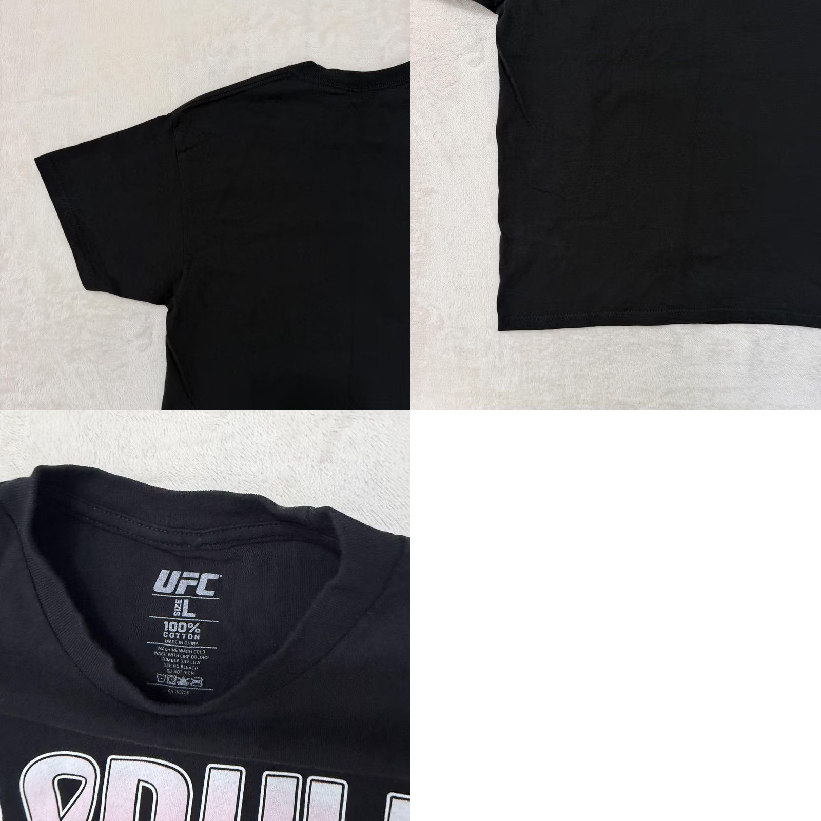 UFC UFC Hasbulla Magomedov Shirt Mens Large Black MMA Graphic Tee Vs Everybody Size US L / EU 52-54 / 3 - 9 Thumbnail