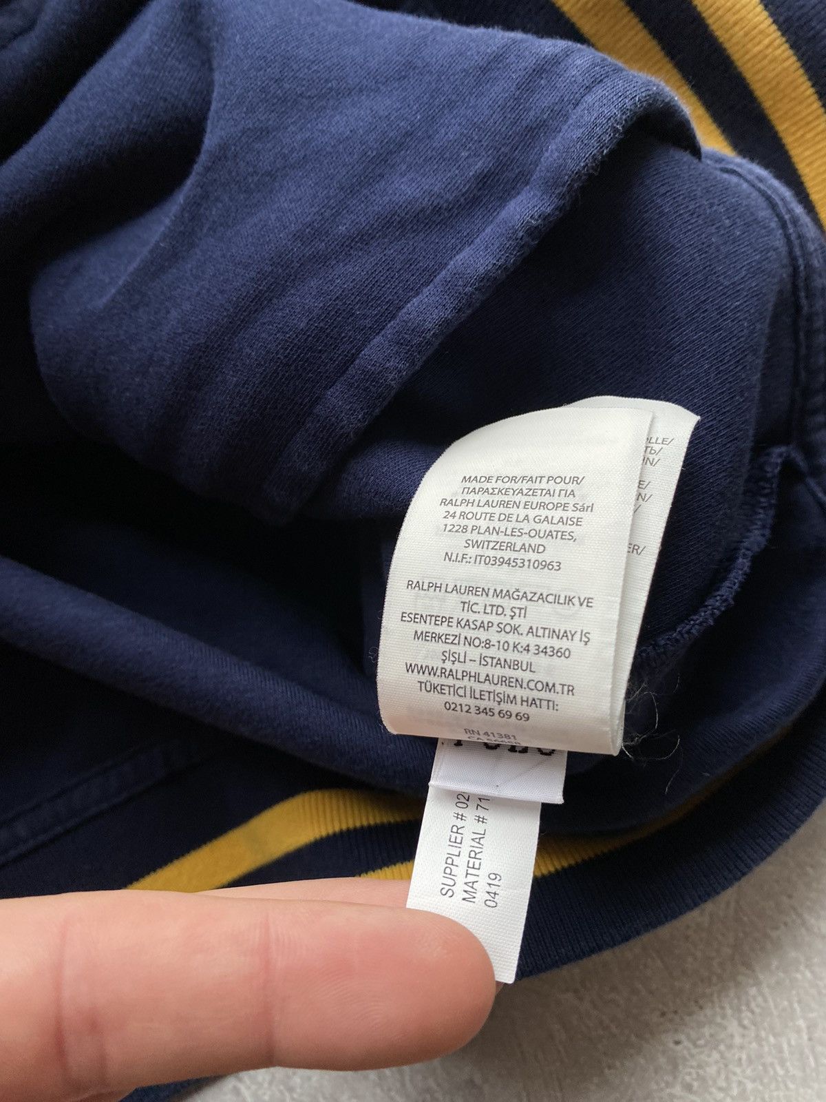 Polo Ralph Lauren × Ralph Lauren Rare Polo Ralph Lauren P-Wing Varsity Fleece Track Jacket Size US M / EU 48-50 / 2 - 9 Thumbnail