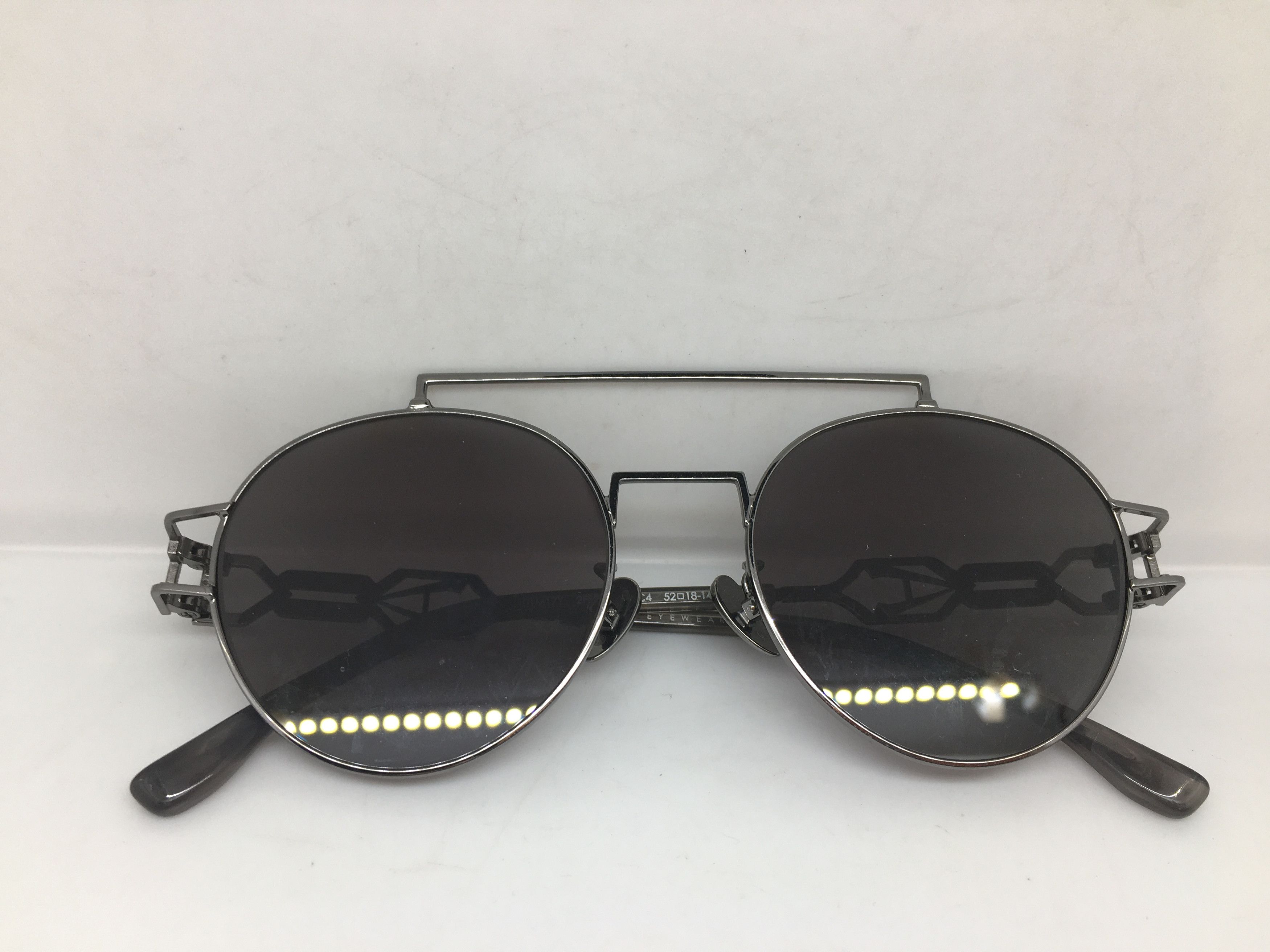 Other Grey Silver Round Sunglasses Frame ROCKABILLY Size ONE SIZE - 7 Thumbnail