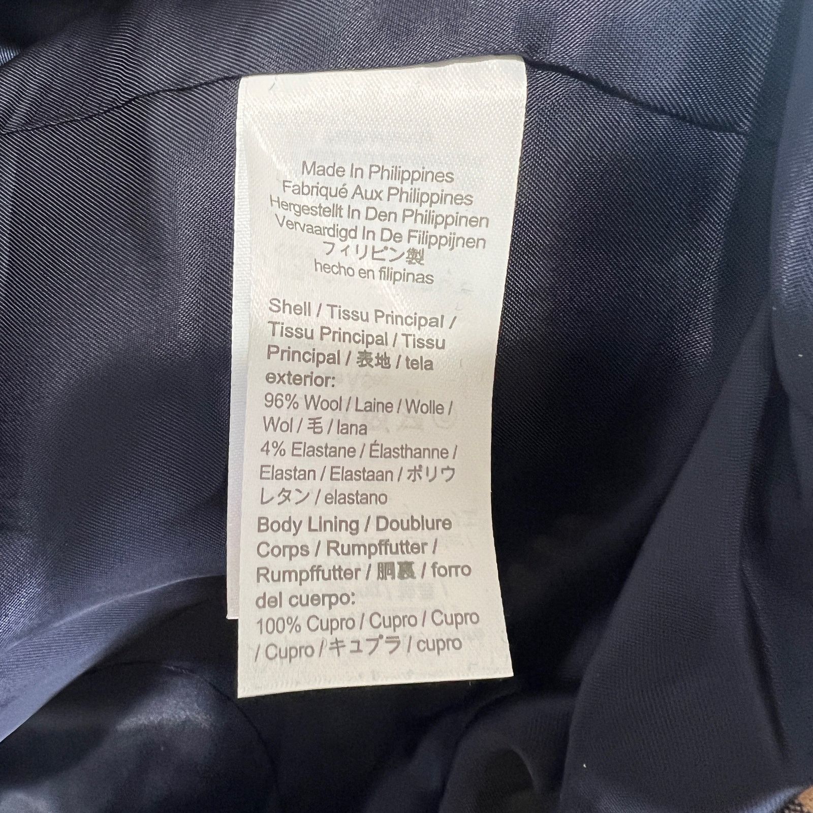 J.Crew J. Crew Alfie Check Blazer Italian Stretch Wool BA482 Size XS / US 0-2 / IT 36-38 - 4 Thumbnail