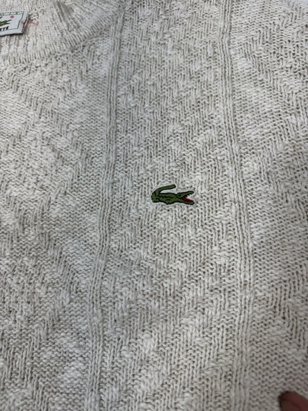 Lacoste Vintage Lacoste Knit Crewneck Sweater Size US XL / EU 56 / 4 - 8 Thumbnail