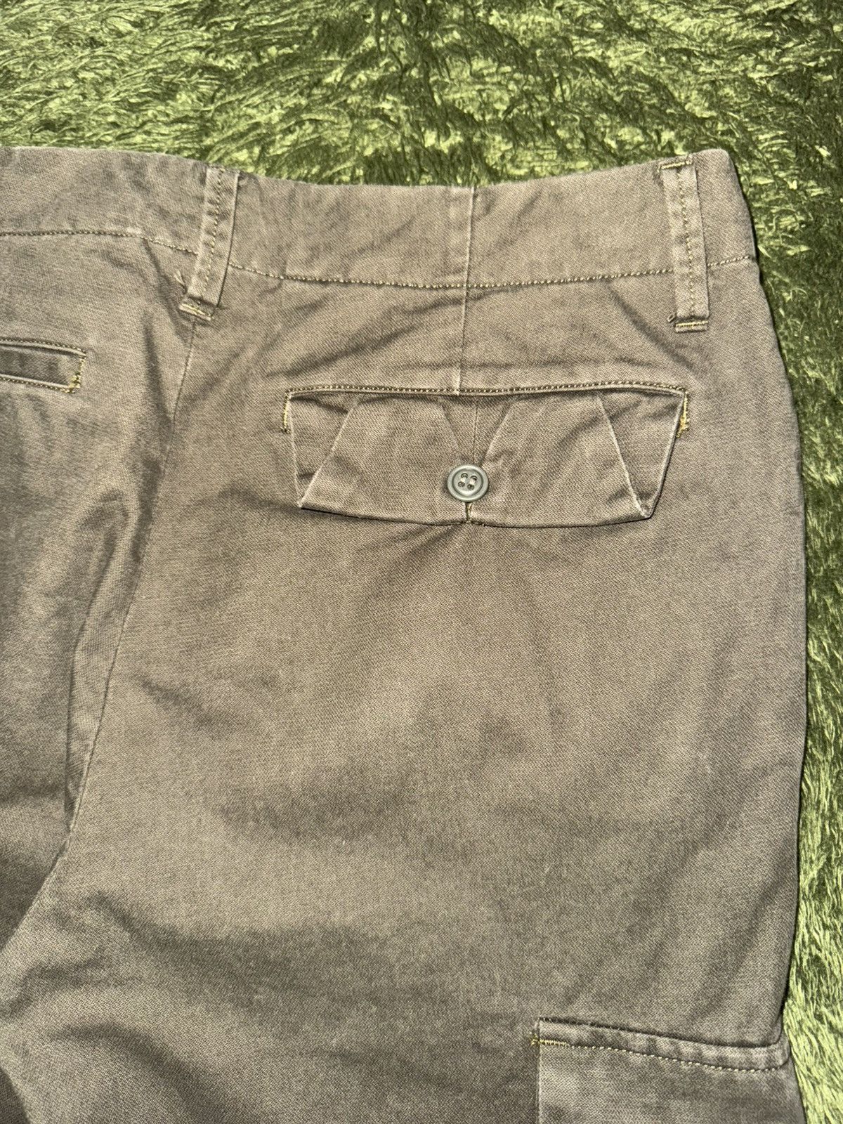 Undercover [2] UNDERCOVER 10AW Logo Label Cargo Pants Olive Size US 30 / EU 46 - 13 Thumbnail