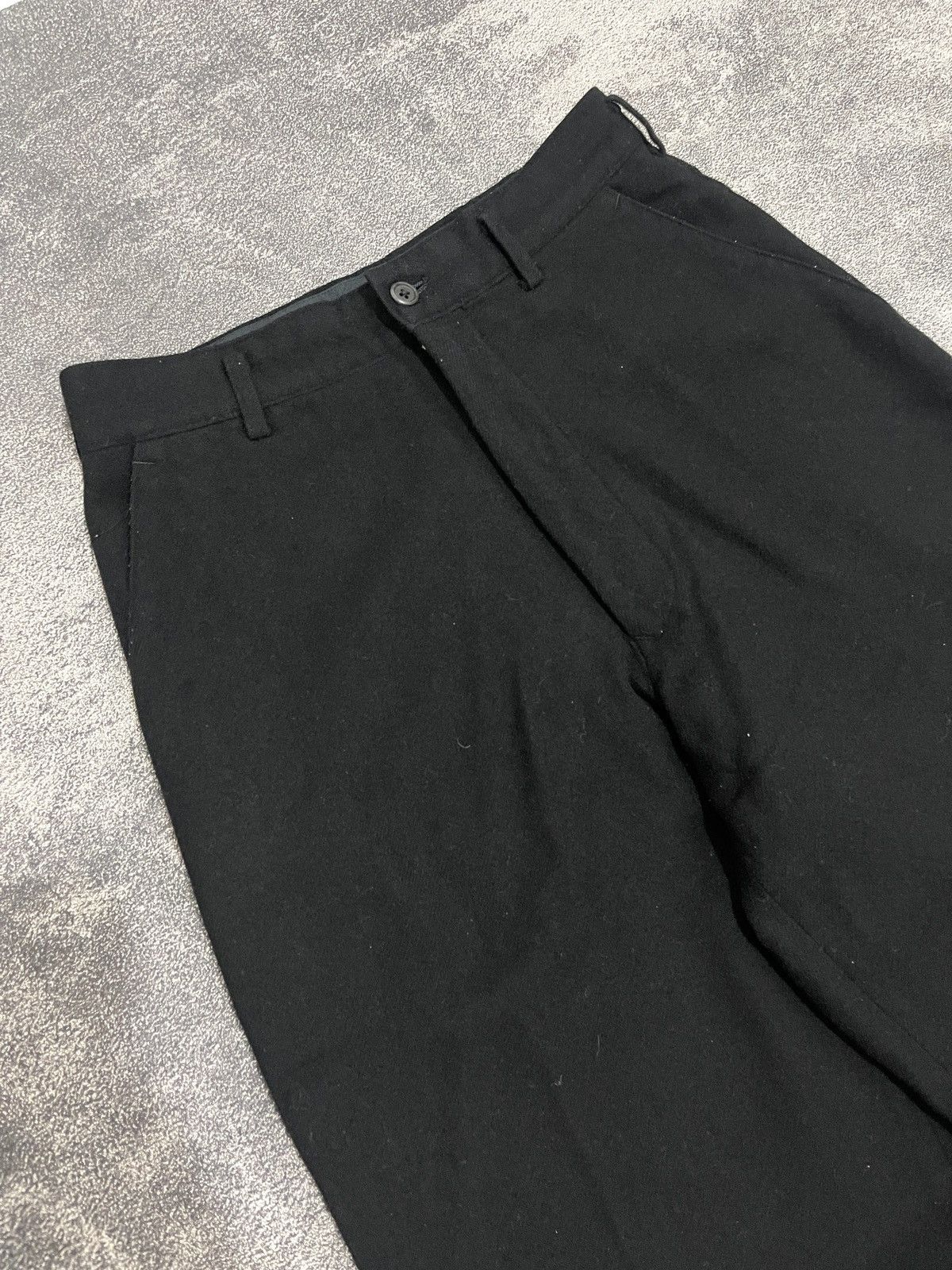 Y's for Men 80’s Y’s Trouser Wool Baggy Size US 28 / EU 44 - 3 Thumbnail