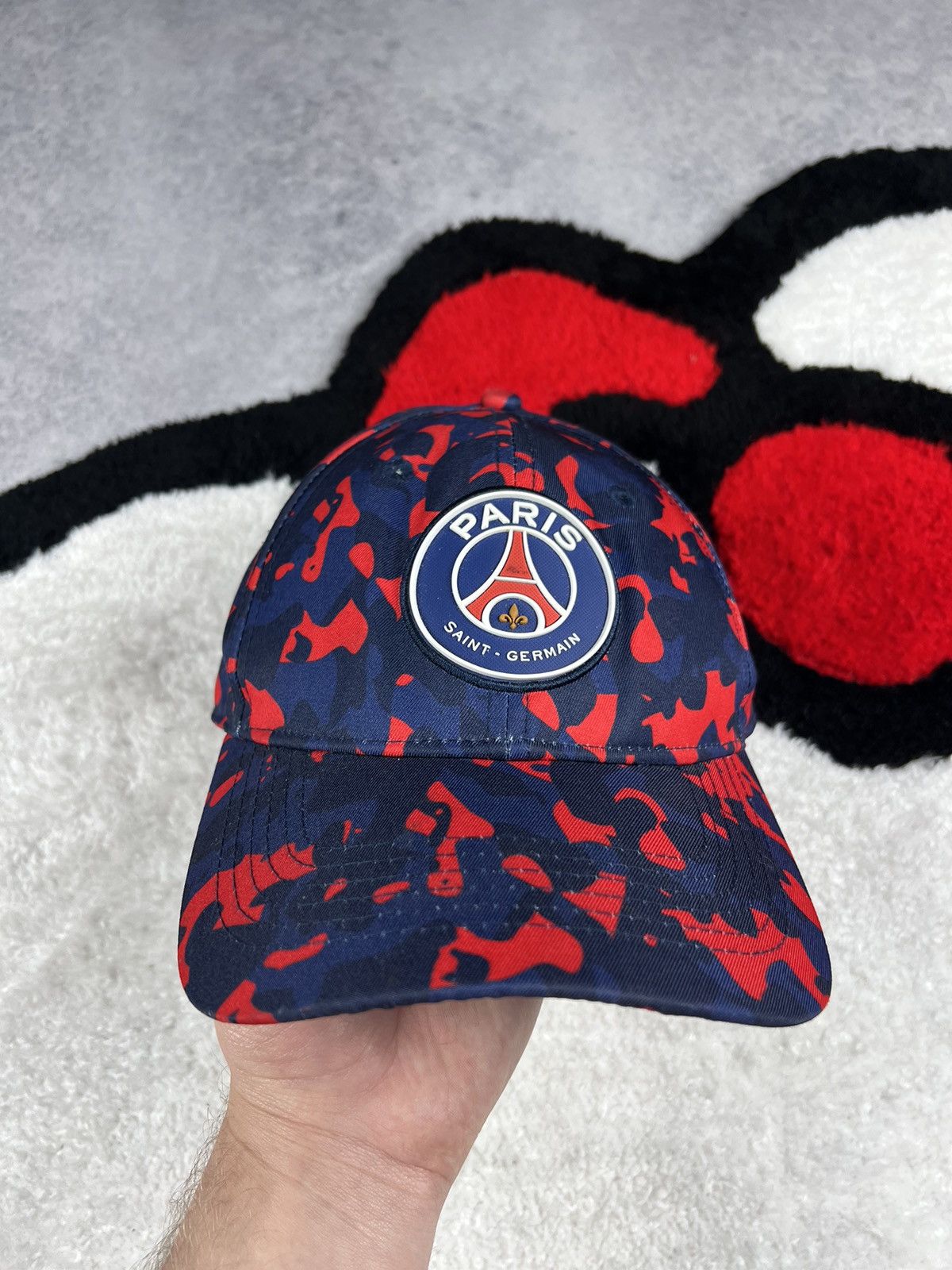 Other Y2K PSG Paris Saint Germain Football Soccer Cap Hat Size ONE SIZE - 1 Thumbnail