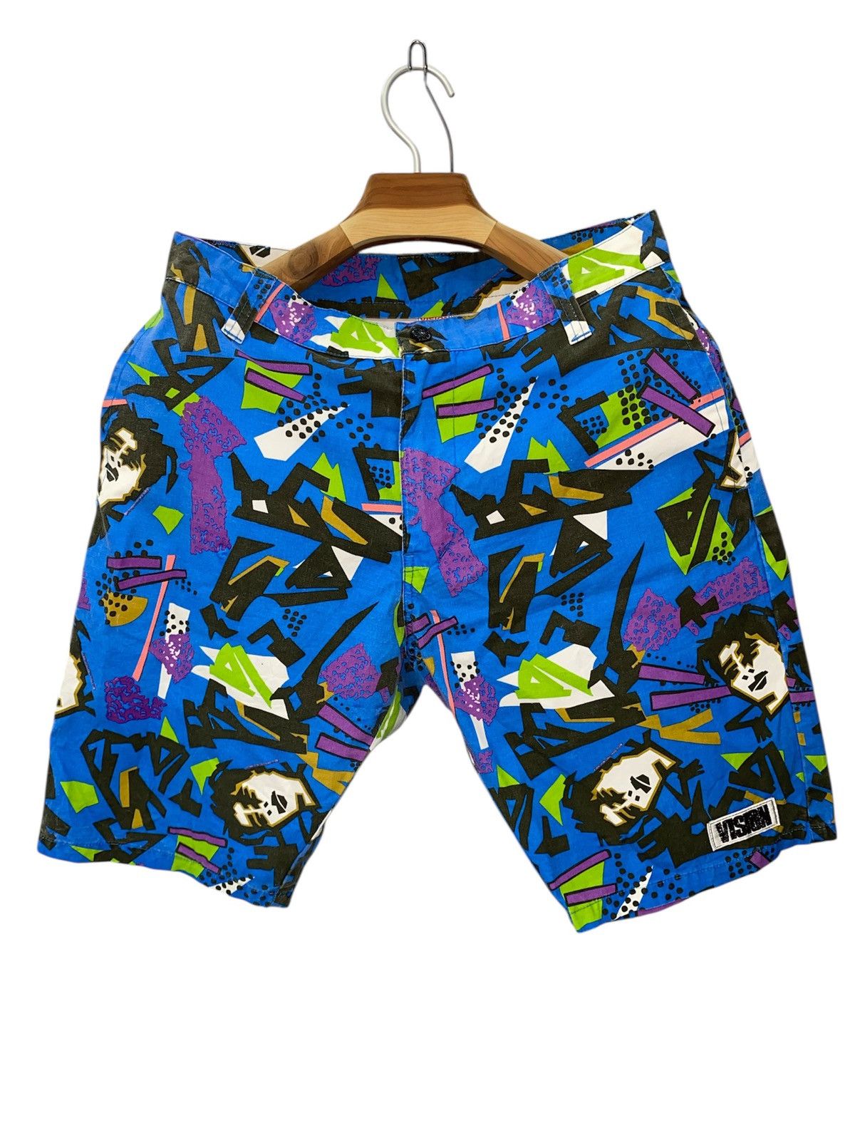 Vintage × Vision Streetwear Vtg Vision Streetwear x Unrelic x Atespexs shorts Size US 32 / EU 48 - 3 Thumbnail
