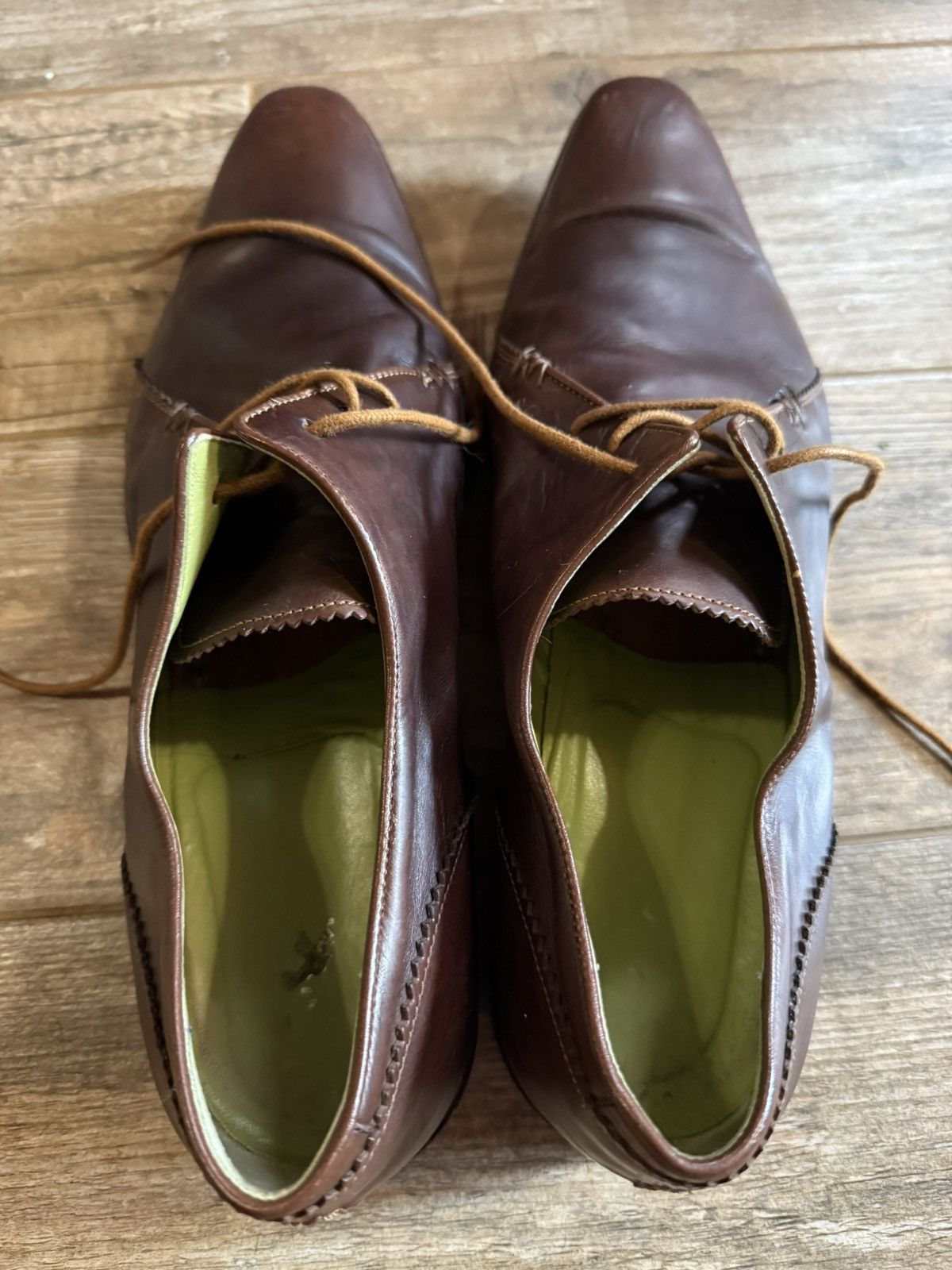Oliver Sweeney Oliver Sweeney Stanzio US10.5 MADE IN ITALY 3 Eyelet Derby Size US 10.5 / EU 43-44 - 8 Thumbnail