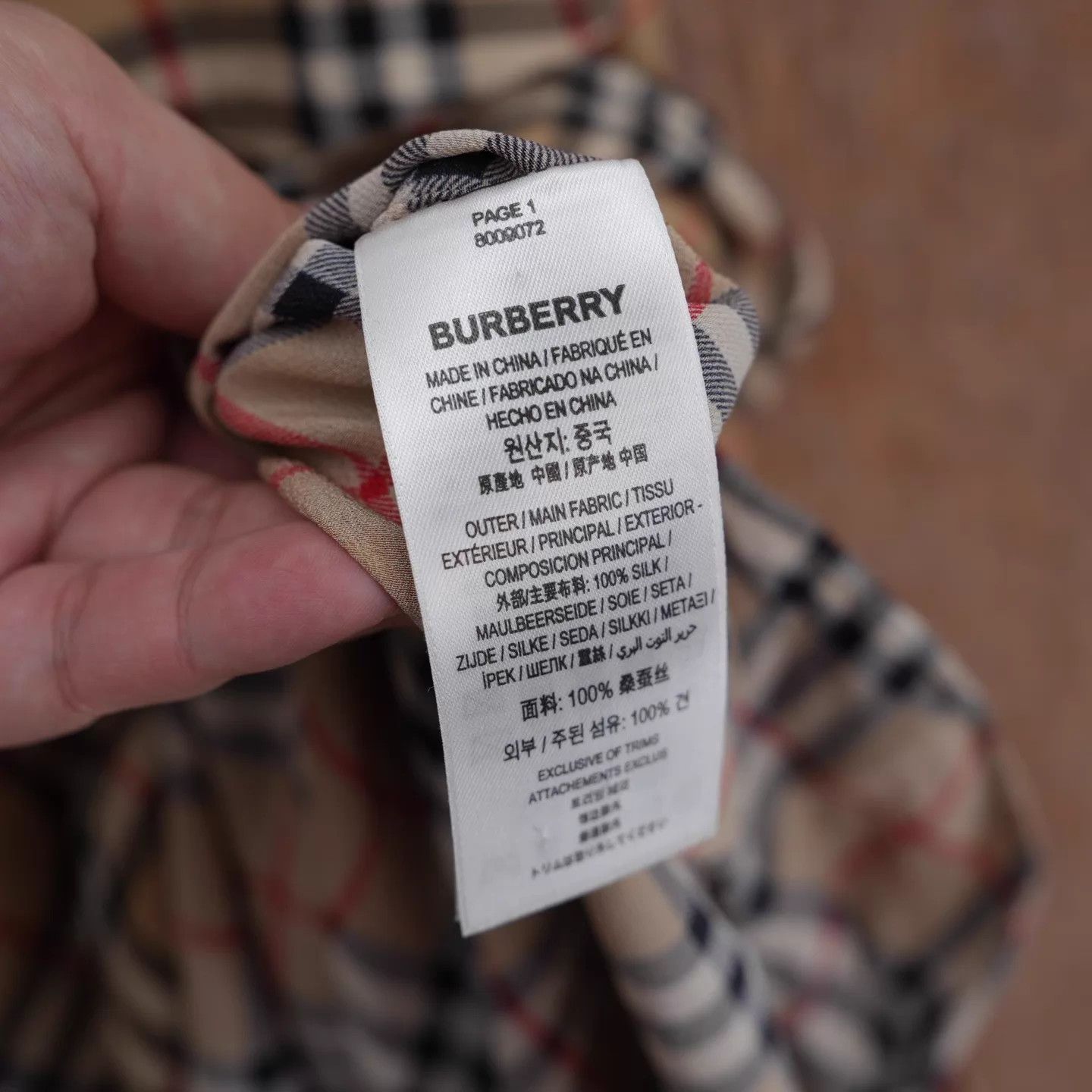 Burberry BURBERRY Classic Check shirtdress women's UK6 99 Size S / US 4 / IT 40 - 4 Thumbnail