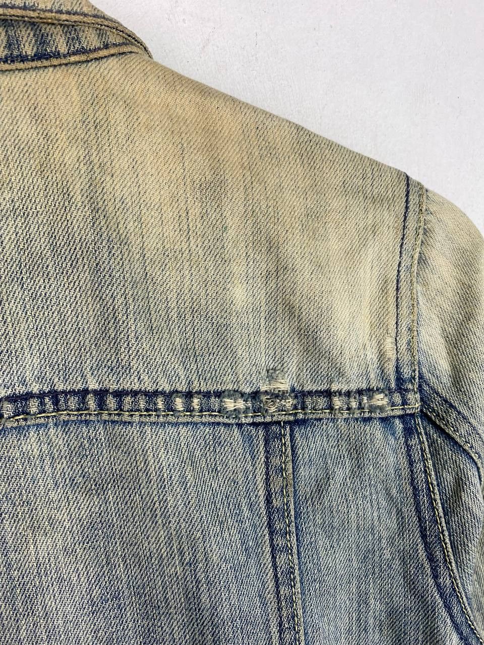Old Navy × Vintage vintage old navy denim jacket distressed style Size S / US 4 / IT 40 - 9 Thumbnail