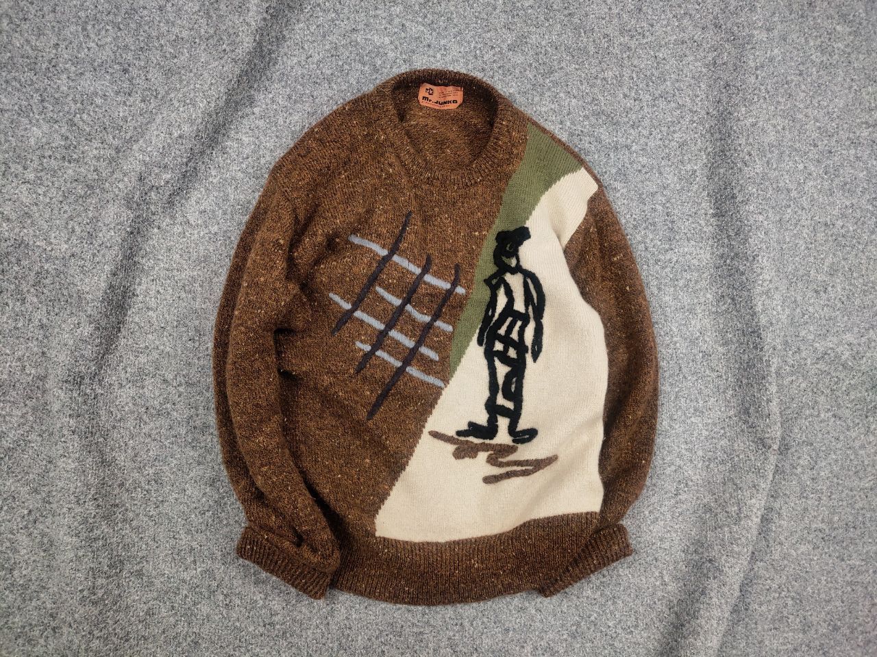 Mr. Junko Mr. Junko By Junko Japan Vintage koshino Sweater logo Size US M / EU 48-50 / 2 - 1 Thumbnail