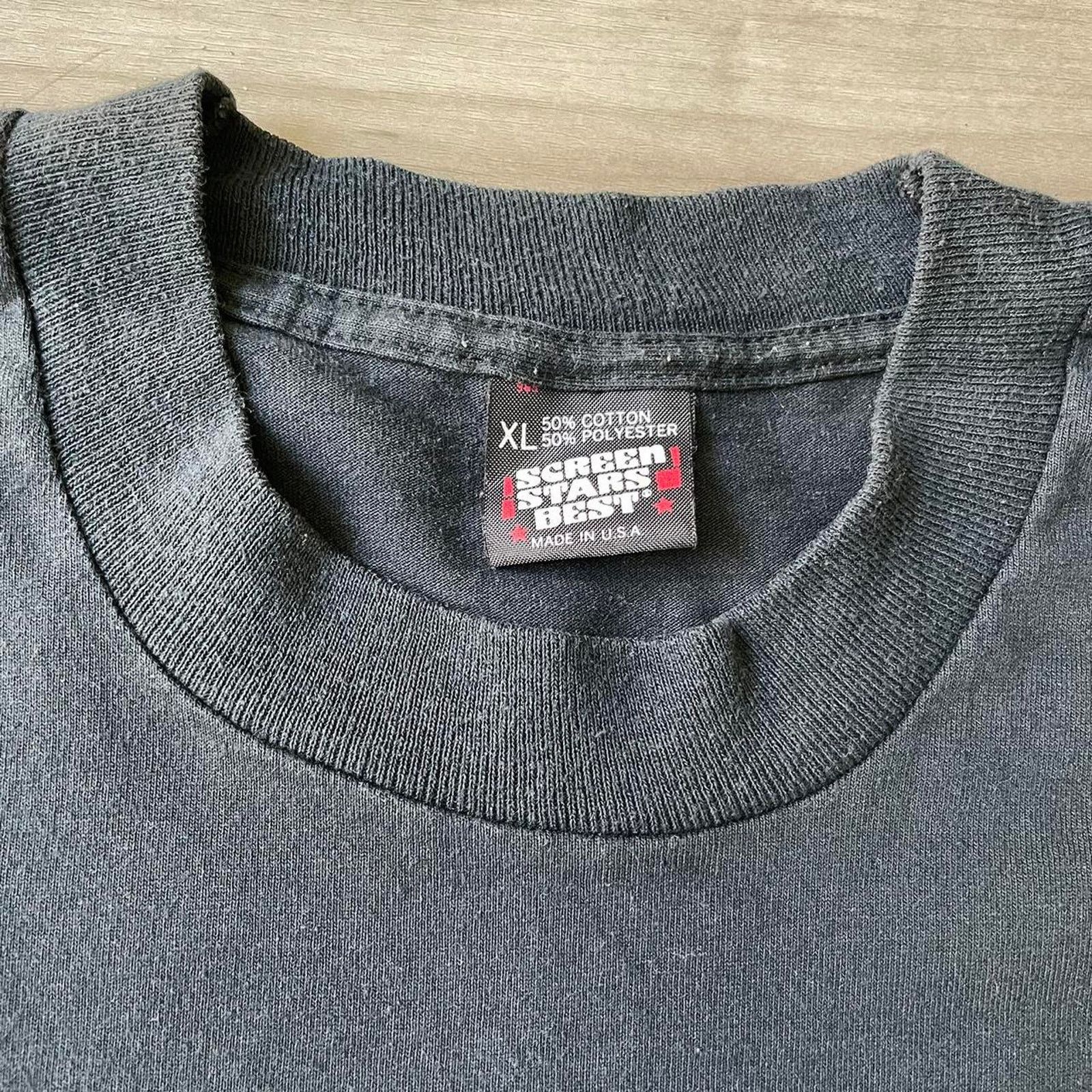 Vintage Vintage Single Stitch Tee "Were Worth It!" Size US XL / EU 56 / 4 - 3 Thumbnail