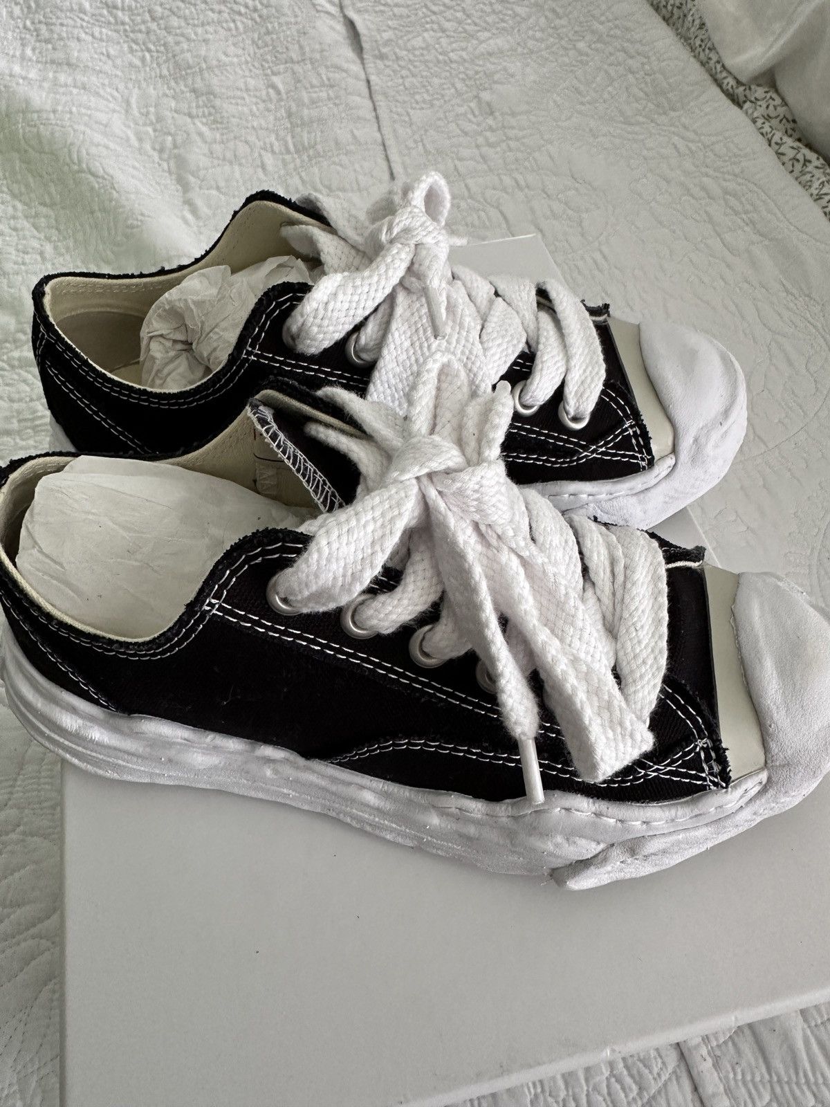 Maison MIHARA YASUHIRO Maison Mihara Yasuhiro Hank OG Solo Canvas Low Size US 7 / IT 37 - 4 Thumbnail