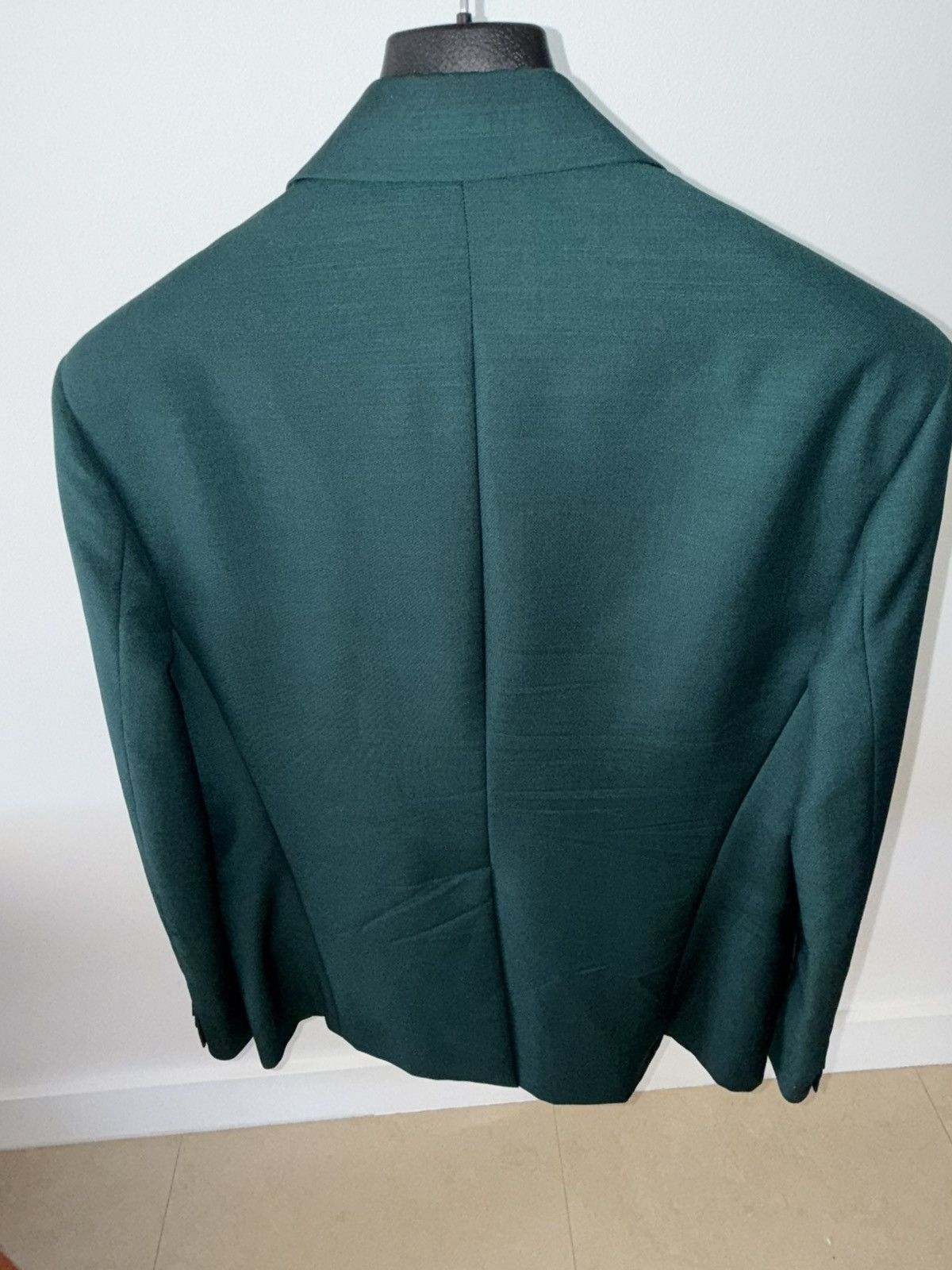 Prada $3,000 GREEN “Golfer” Mohair/Wool Blazer Size 52R - 6 Thumbnail