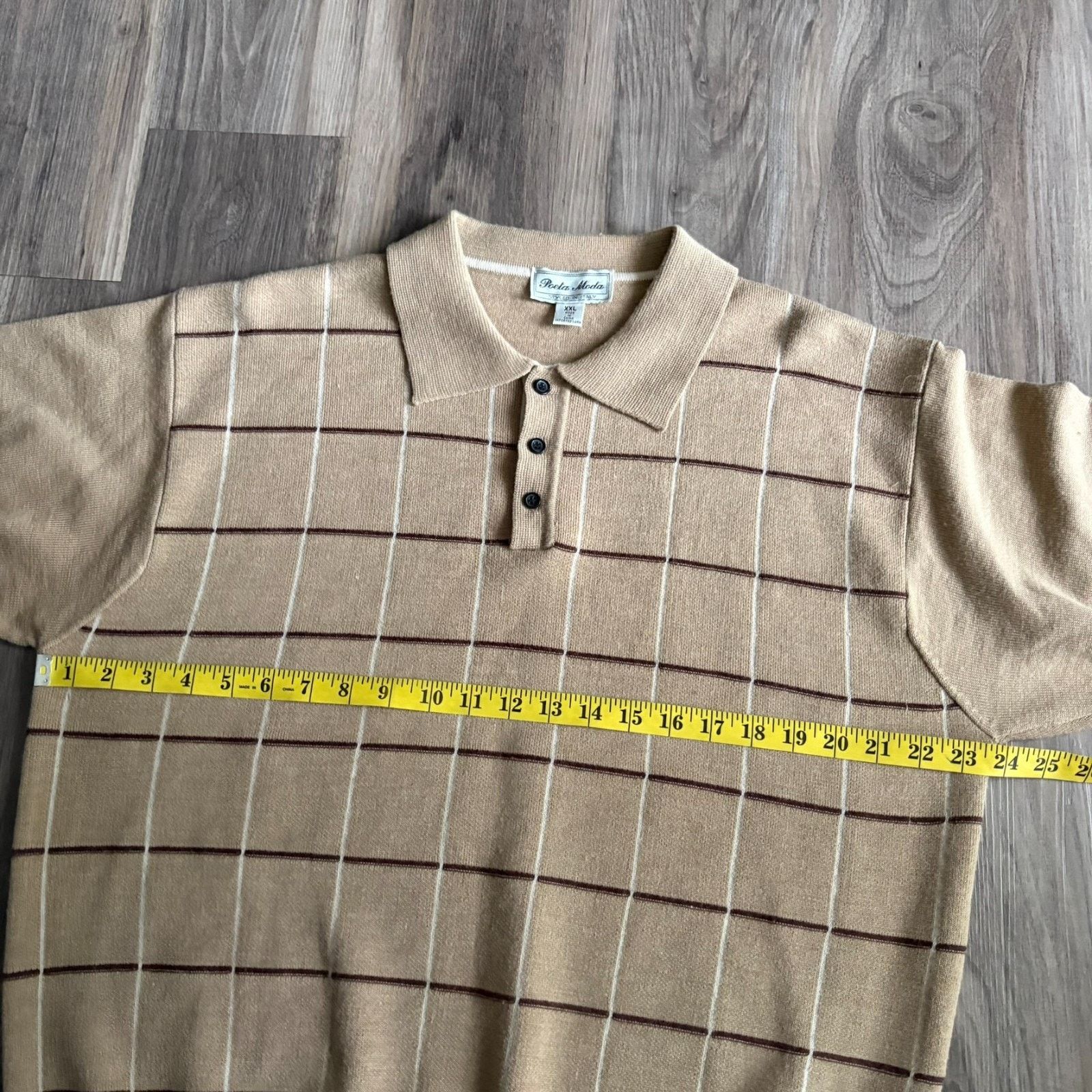 Vintage Poeta Moda Sweater Men's Size L Patterned Vintage Wool Blend Size US L / EU 52-54 / 3 - 5 Thumbnail