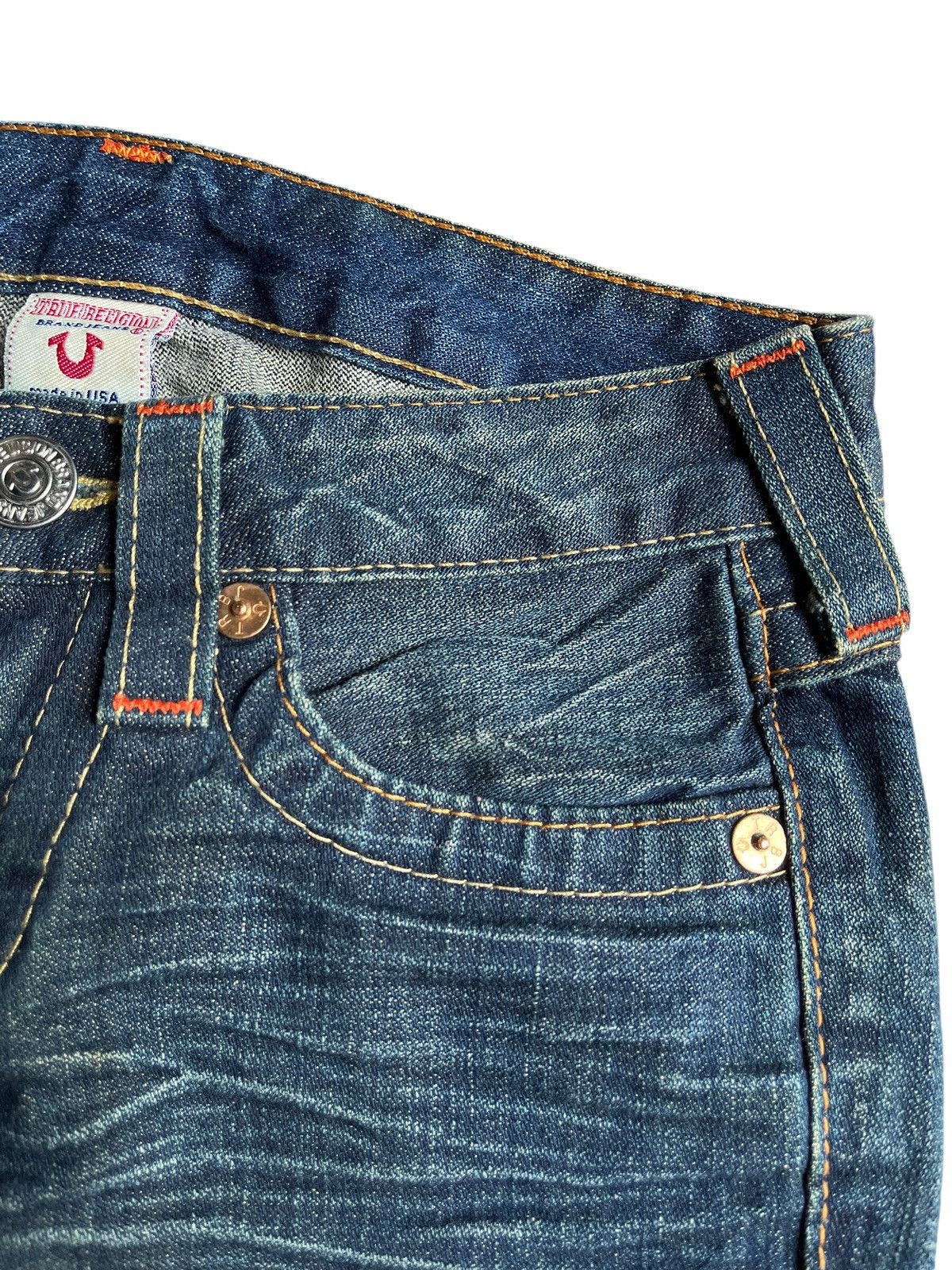Affliction × Rock Revival × True Religion True Religion Joey Low Rise Flared jeans Size 27" / US 4 / IT 40 - 10 Thumbnail