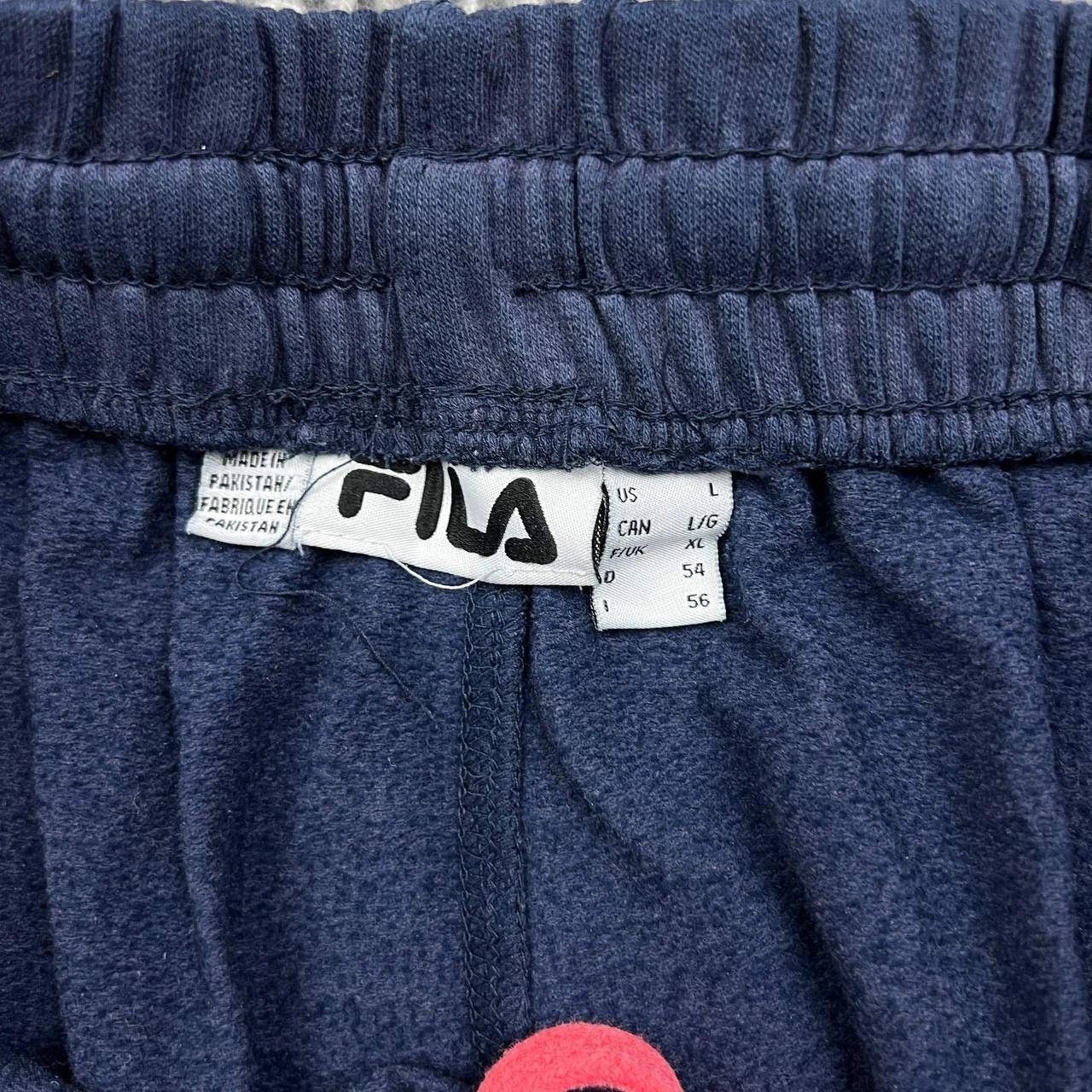 Fila Fila Sweatpants Men L Drawstring Pocket Outdoor 29x30 Size US 29 - 3 Thumbnail