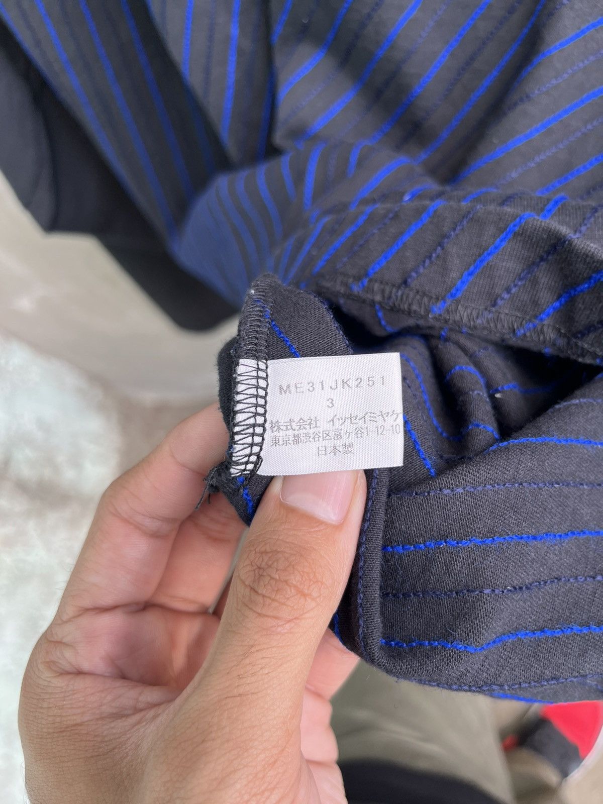 Issey Miyake Slanted Line Sweater Size US L / EU 52-54 / 3 - 7 Thumbnail