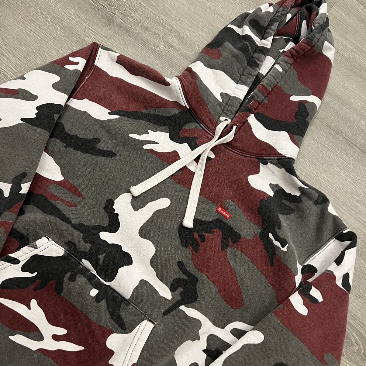 Supreme Supreme Small Box Logo Drawcord Hoodie Size US M / EU 48-50 / 2 - 13 Thumbnail