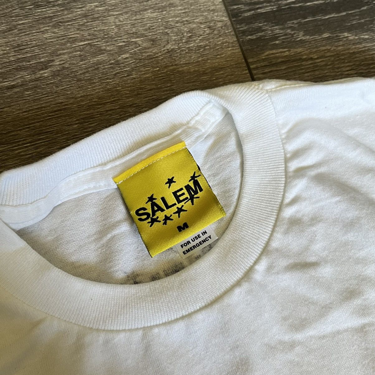 S4LEM Salem S4LEM Respect Life White/Black Graphic Logo Tee Shirt Size US M / EU 48-50 / 2 - 5 Thumbnail