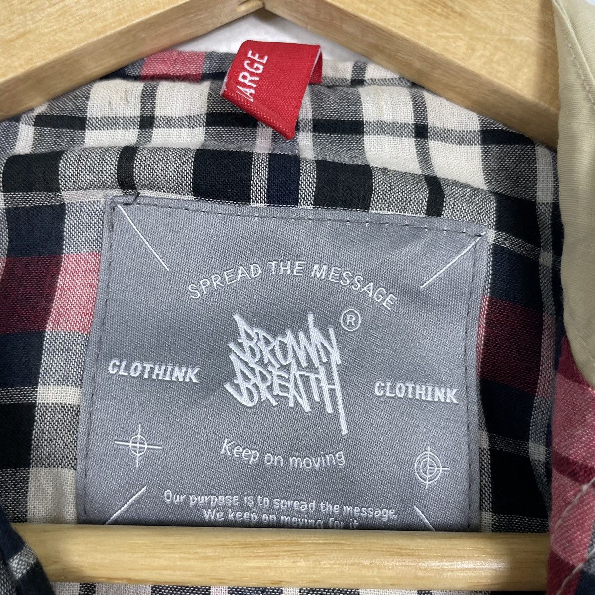 Edition Japan × Japanese Brand 💥BROWN BREATH HUNTING SURVIVAL TARTAN JACKET Size US L / EU 52-54 / 3 - 9 Thumbnail