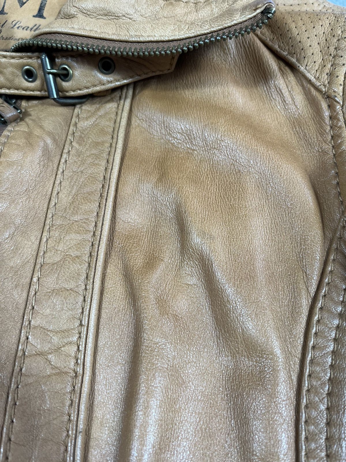 Leather Vintage Y2K Japanese Aviator Leather Jacket Bomber M Size M / US 6-8 / IT 42-44 - 10 Thumbnail