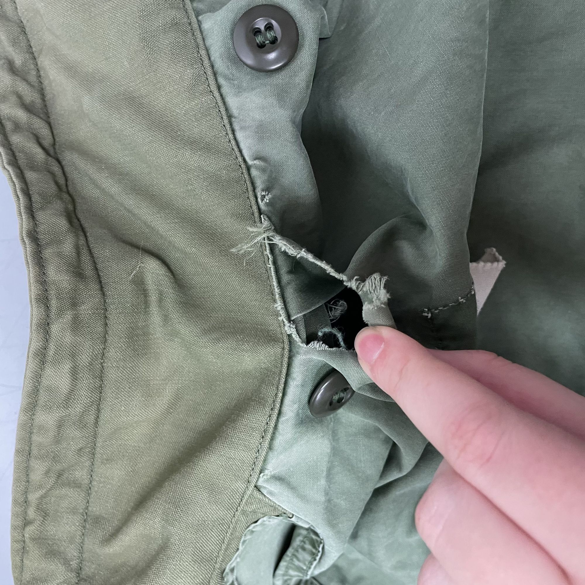 Other Vtg So-Sew Vietnam War Military OG 107 SATEEN Field Jacket Size US S / EU 44-46 / 1 - 12 Thumbnail