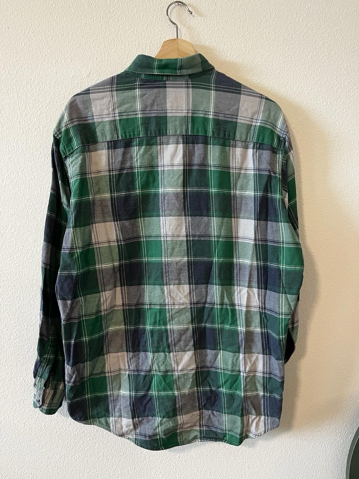 London Fog VTG London Fog Flannel Men L Shirt Outdoors Unlimited Grunge Size US L / EU 52-54 / 3 - 7 Thumbnail