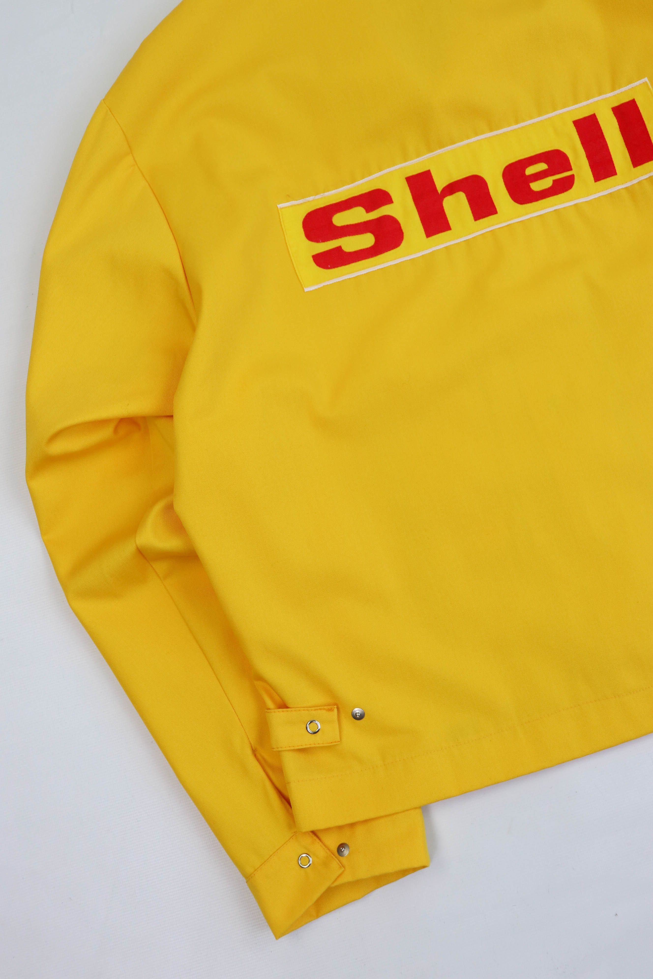 Vintage Shell Vintage 00s Goldhauben-Webe Work Chore Coat Jacket Size US L / EU 52-54 / 3 - 12 Thumbnail
