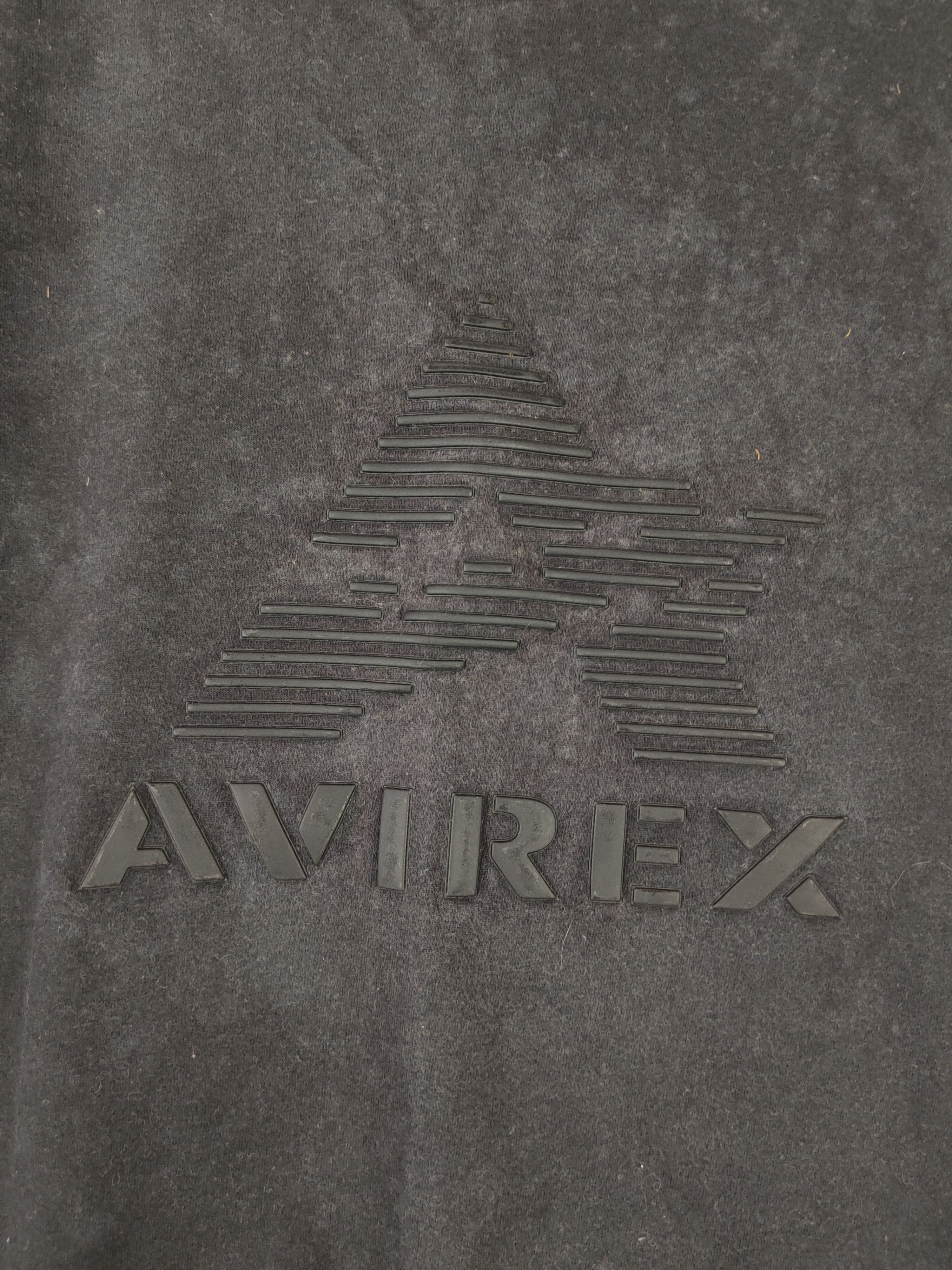 Avirex × Vintage DL Avirex vintage faded Black Short Sleeve T-shirt #614 Size US M / EU 48-50 / 2 - 3 Thumbnail