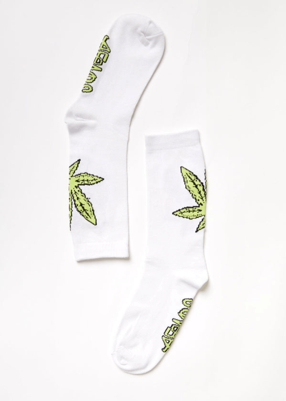 Afends BNWT Afends - Coasting - Hemp Weed Socks One Pack / White Size ONE SIZE - 1 Thumbnail