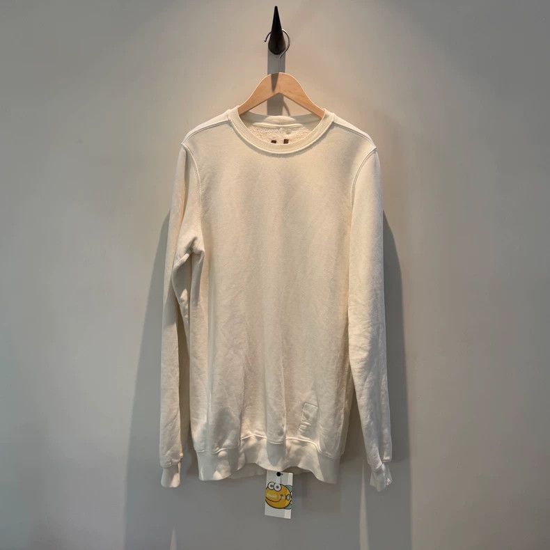 Rick Owens rick owens Double Thread Classic Cotton Basic Sweatshirt 25 Size US XS / EU 42 / 0 - 1 Thumbnail
