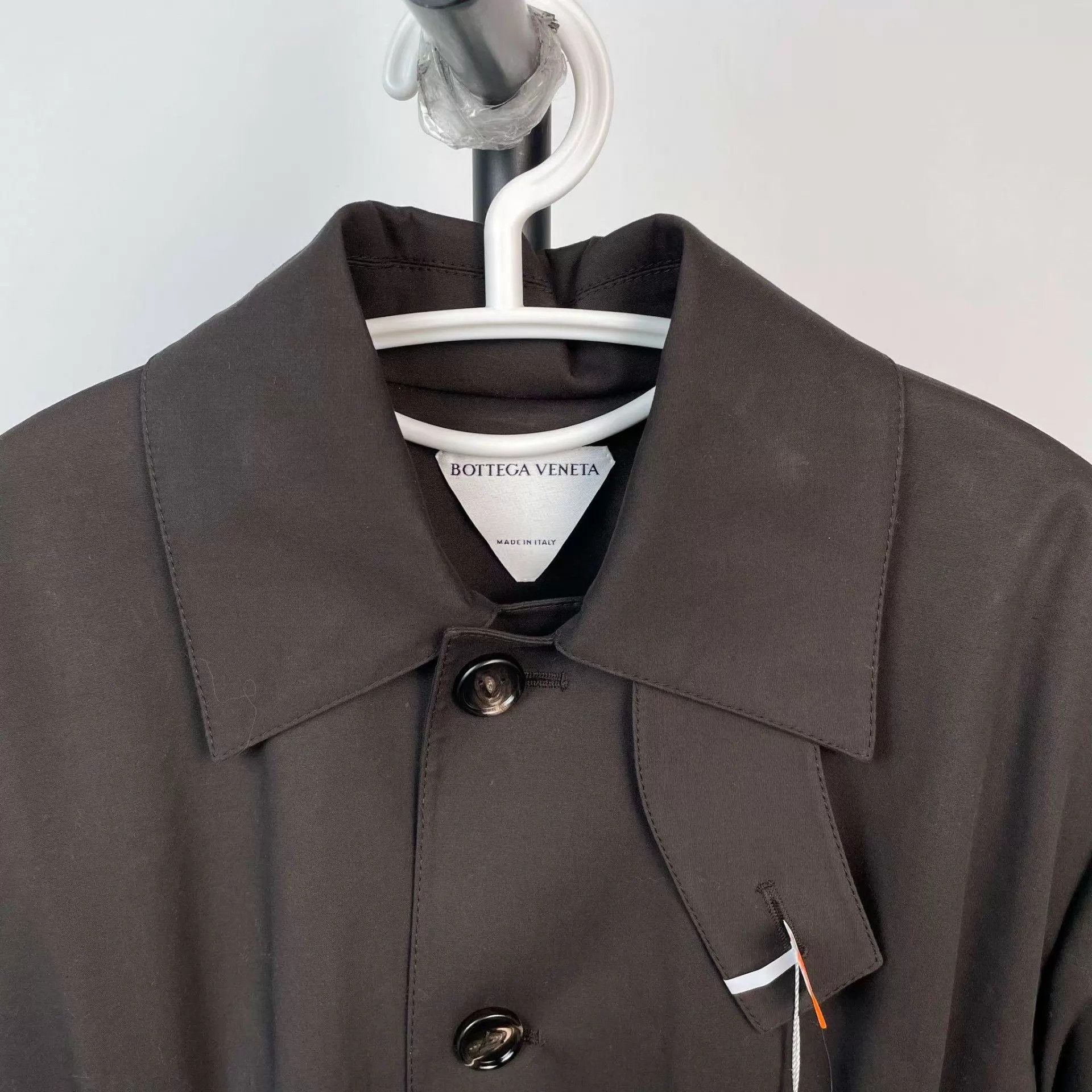 Bottega Veneta BV Coated Trench Black 36 S Size XS / US 0-2 / IT 36-38 - 8 Thumbnail