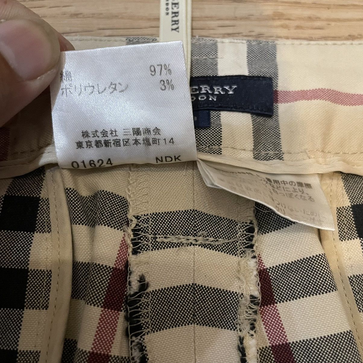 Burberry Burberry London Nova Check Workwear Pants Size 27" / US 4 / IT 40 - 4 Thumbnail
