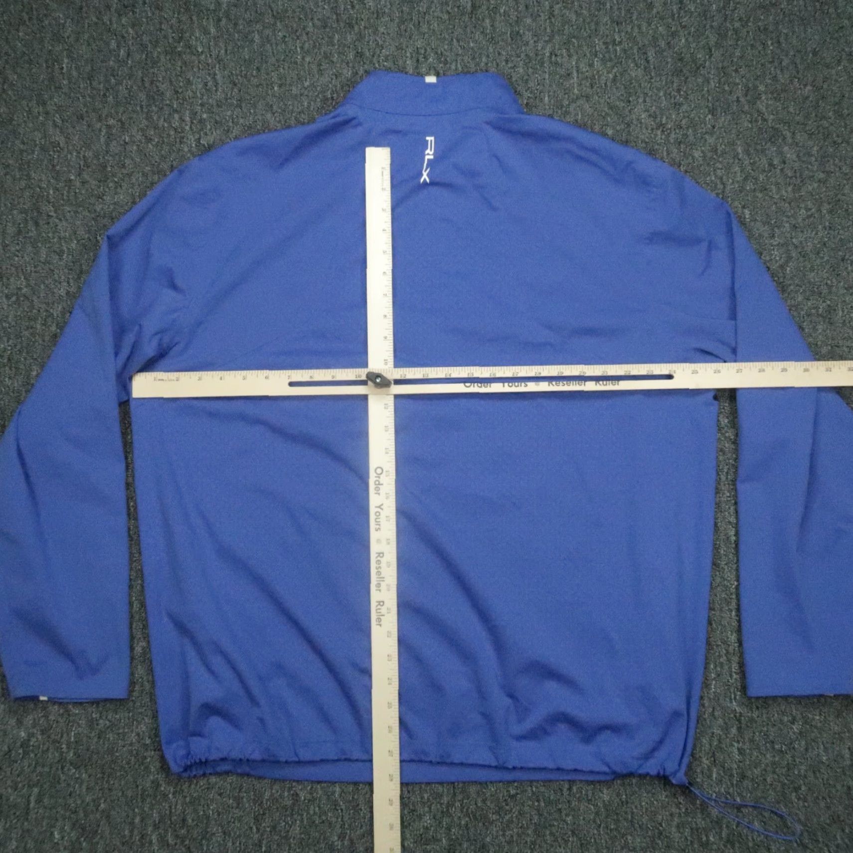 RLX Ralph Lauren RLX Ralph Lauren Jacket Mens Extra Large Blue Windbreaker Zip 1/4 Zip Performance Windbreaker Mid-Length Fall Winter Spring Regular Size US XL / EU 56 / 4 - 7 Thumbnail