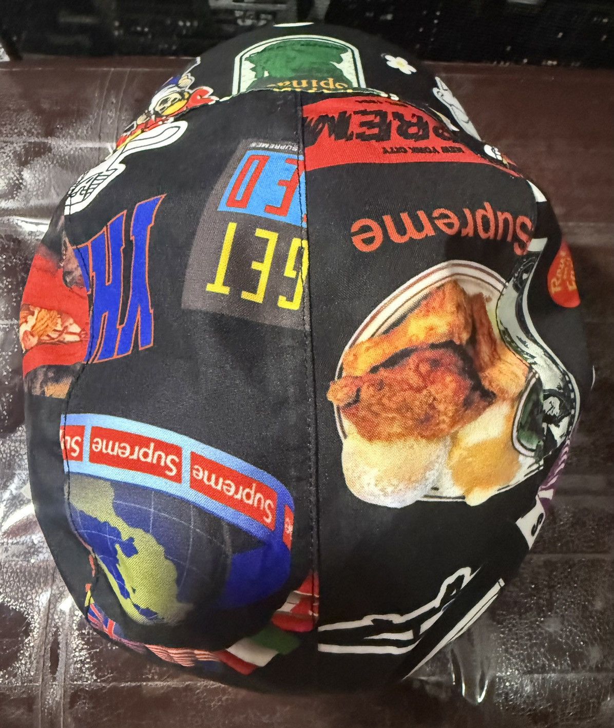 Supreme Supreme SS21 Gore-Tex Long Bill Camp Cap S/M Black Sticker Size ONE SIZE - 10 Thumbnail