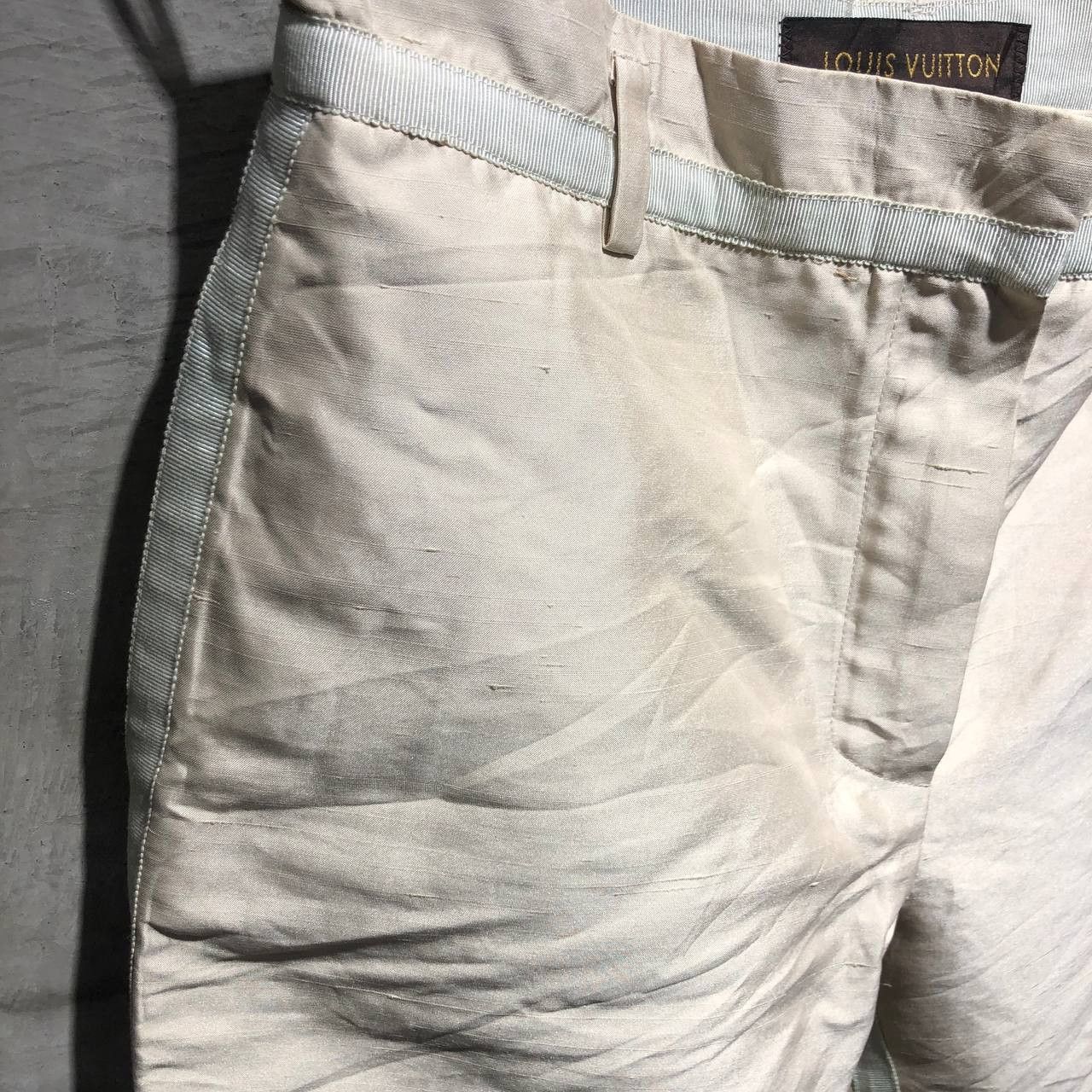 Louis Vuitton Louis Vuitton Casual Silk Trousers Size 26" / US 2 / IT 38 - 7 Thumbnail