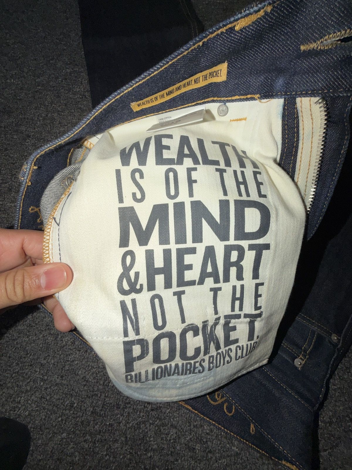 Billionaire Boys Club BBC vintage raw denim!! Size US 32 / EU 48 - 9 Thumbnail
