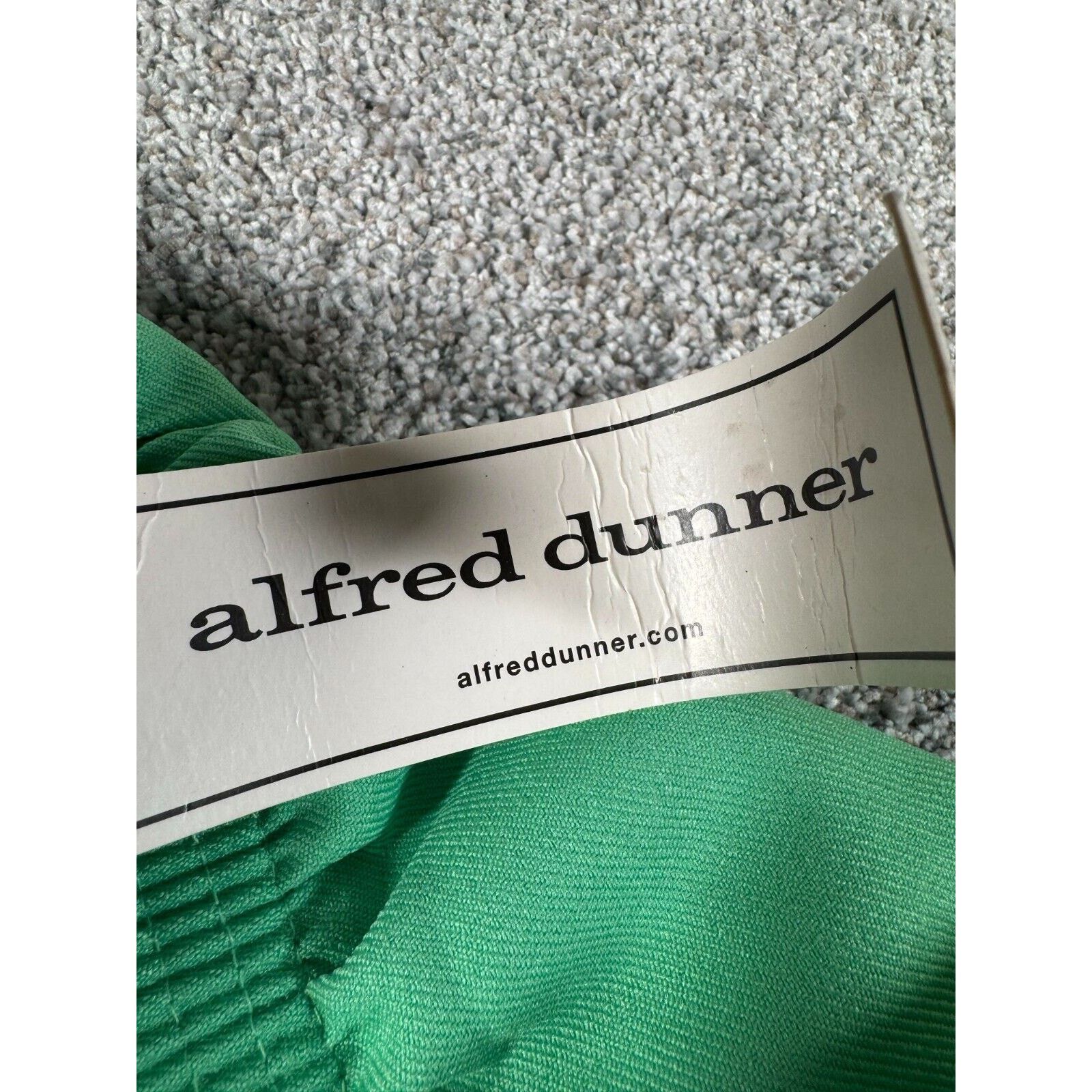 Other Alfred Dunner Pants 16 Office Spring High Waisted Wide Leg Size 38" / US 16 / IT 52 - 3 Thumbnail