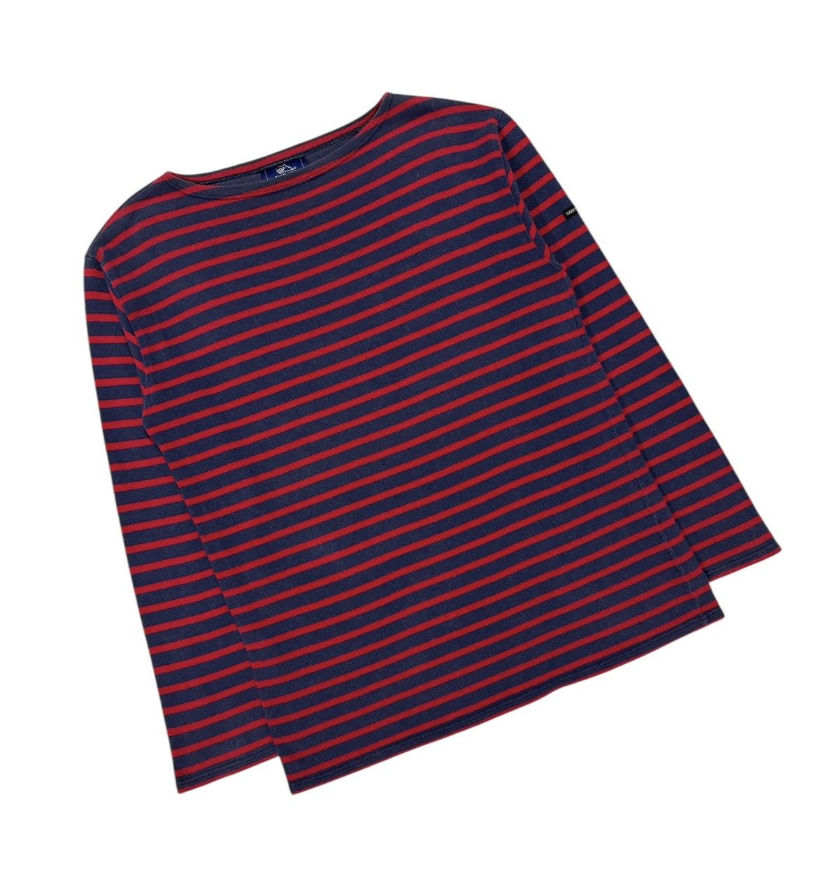 Saint James Vtg🔥Saint James Boatneck Striped Longsleeve Shirt Size US M / EU 48-50 / 2 - 5 Thumbnail