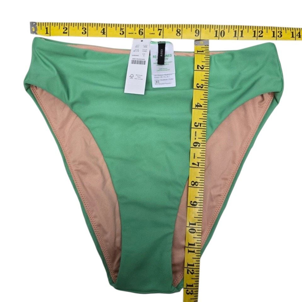 J.Crew NWT J Crew High Rise Moderate Coverage Bikini Bottom S BF178 Size ONE SIZE - 10 Thumbnail