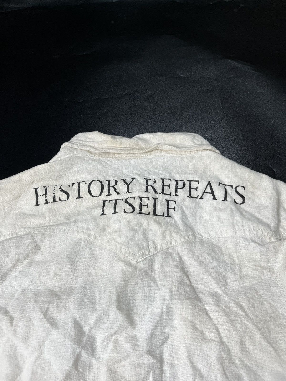 Hysteric Glamour × If Six Was Nine × Japanese Brand Japanese In the attic history Rapeats itself shirt Size US L / EU 52-54 / 3 - 5 Thumbnail