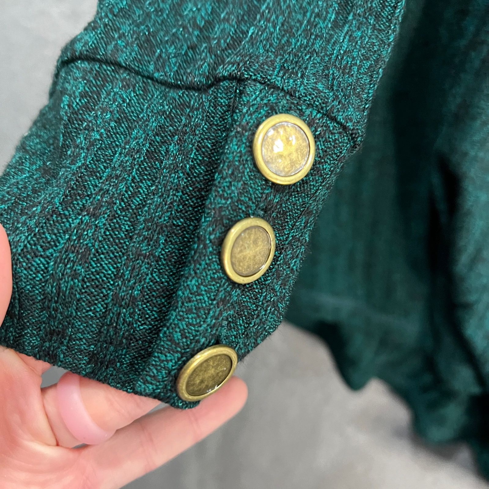 Other Susan Graver Crew Neck Tunic Gem Green Petite 1X Size XL / US 12-14 / IT 48-50 - 10 Thumbnail